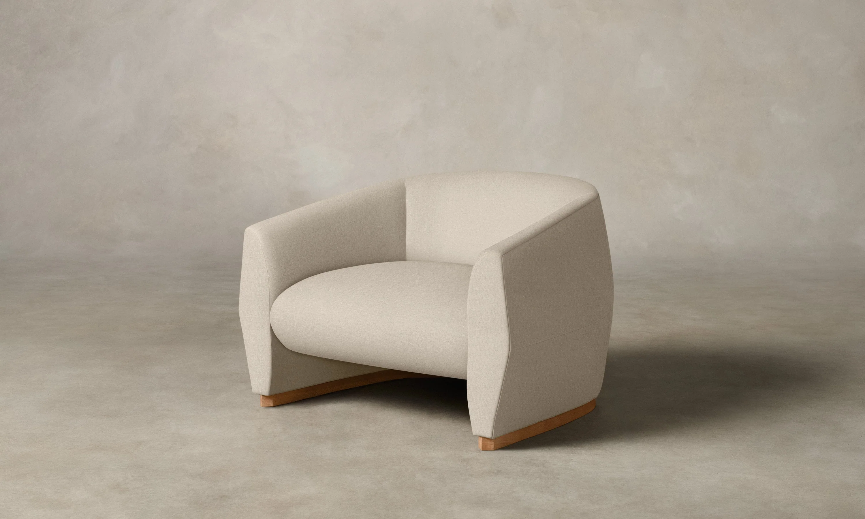 The Alpe Chair - Performance Linen Weave Beige - Image 3