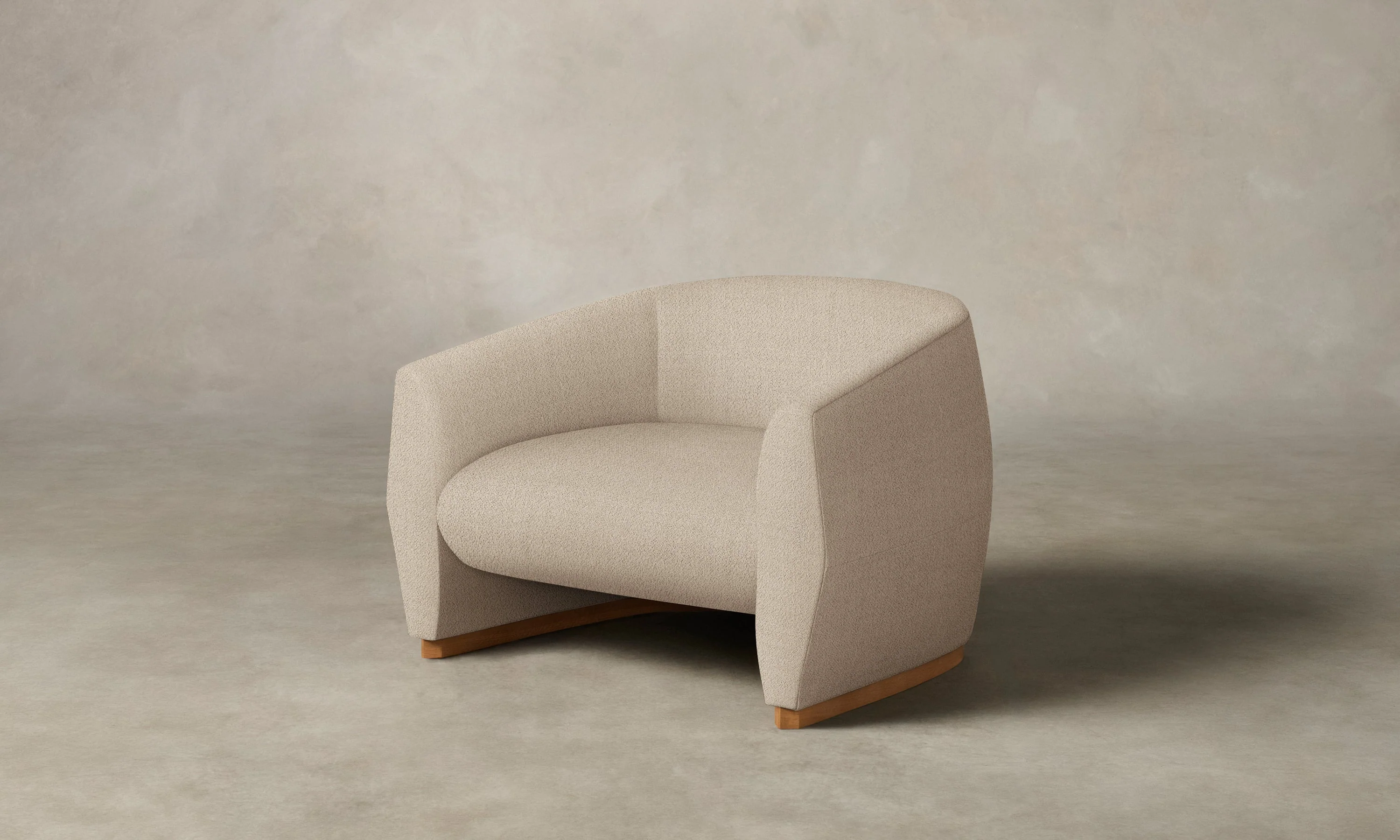 The Alpe Chair - Performance Textural Weave Savanna - Image 3
