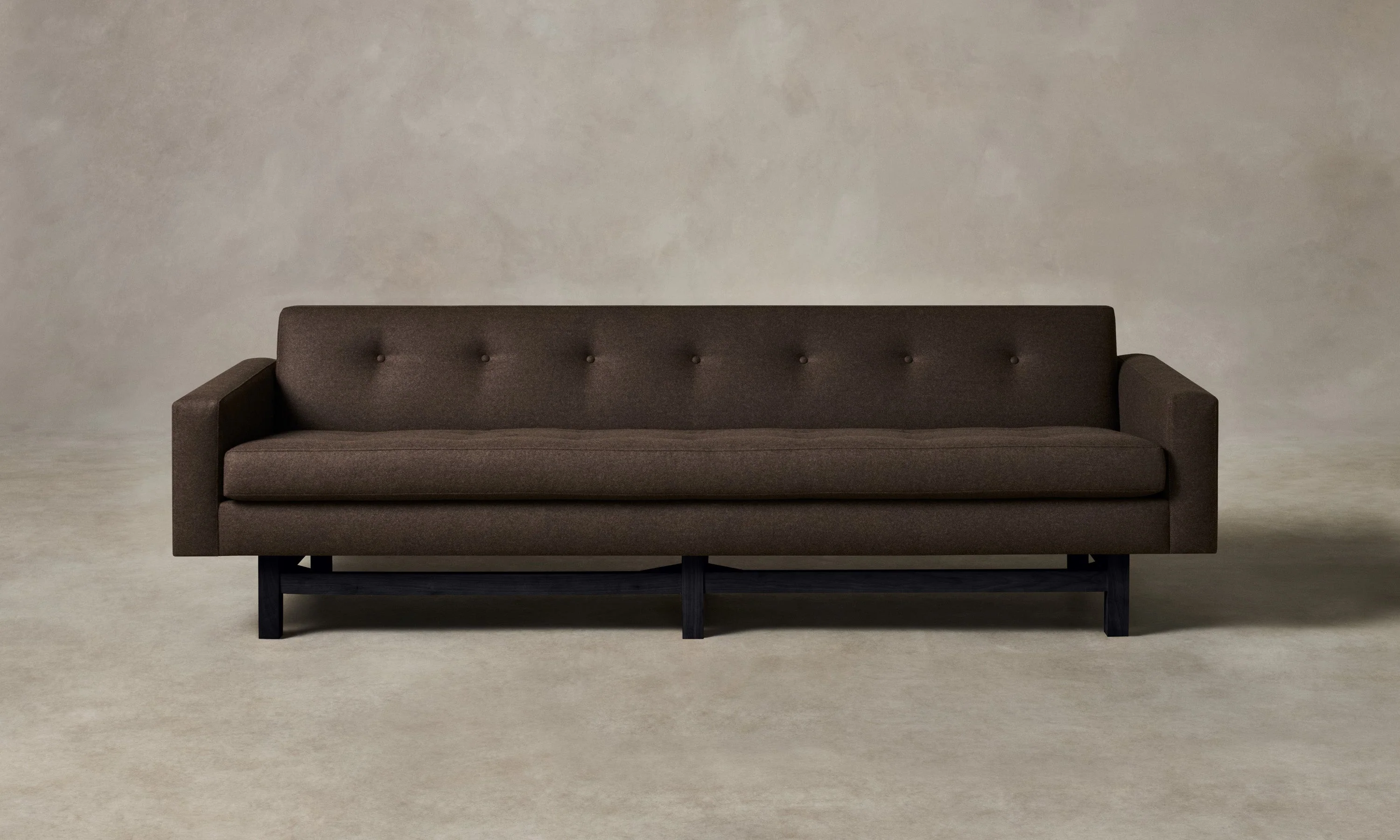 The Anders Sofa - Italian Brushed Wool Cocoa - Image 2