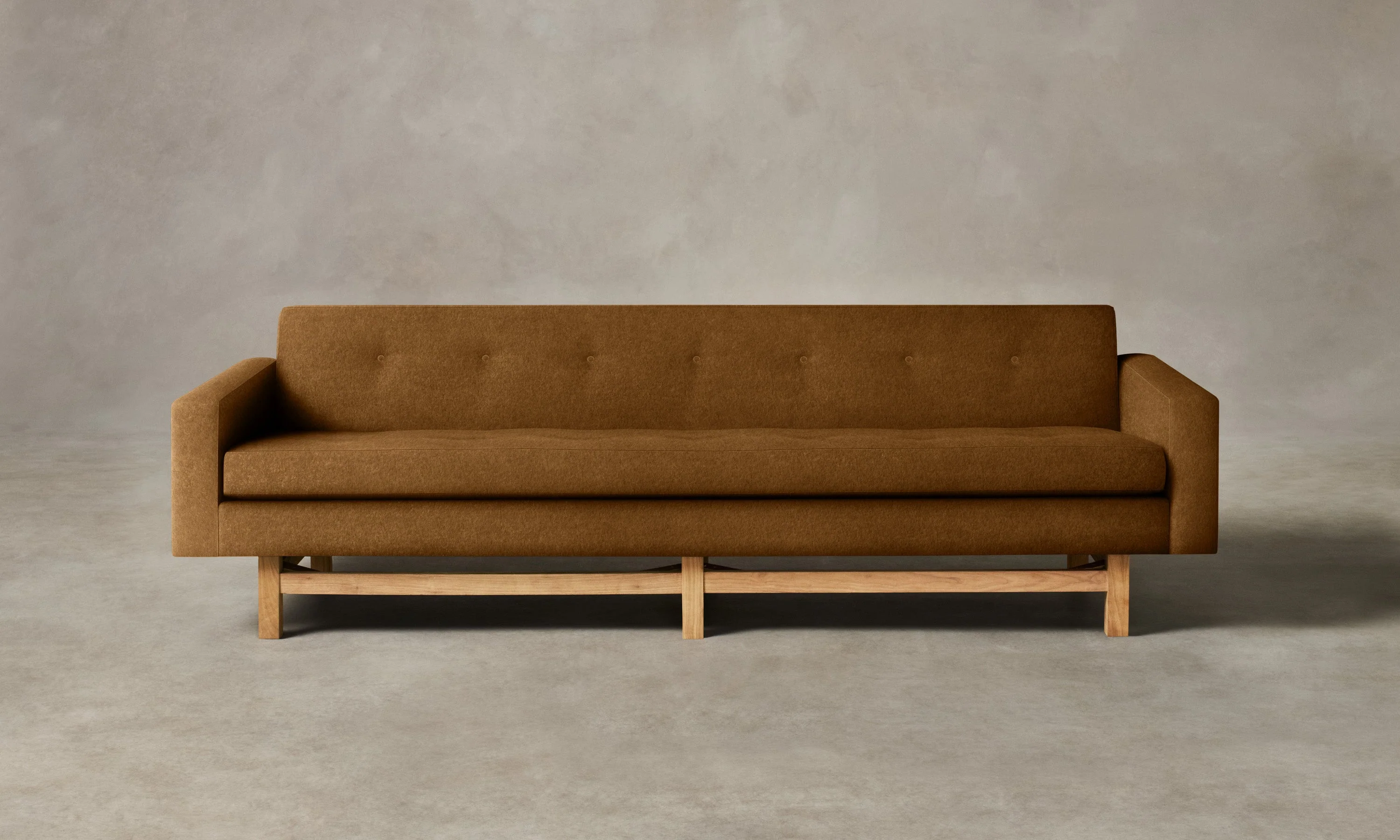 The Anders Sofa - Mohair Brown Sugar