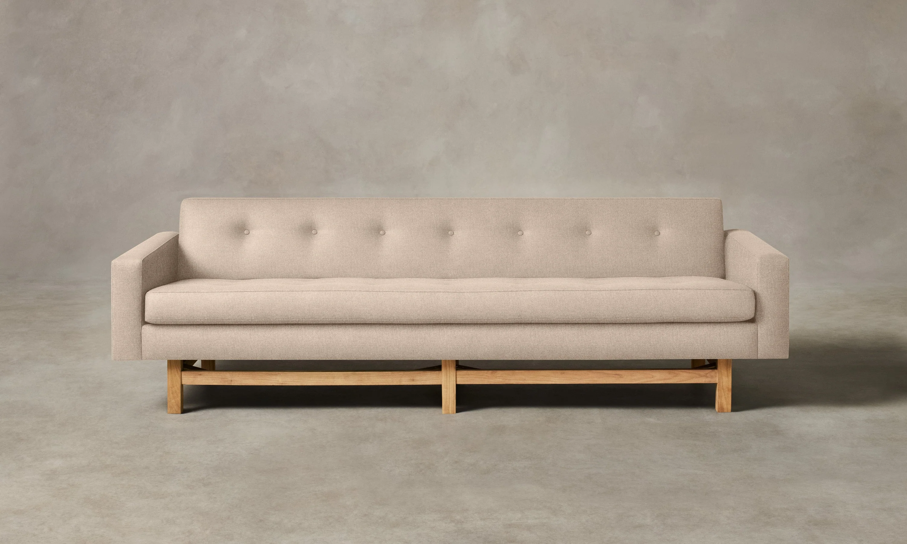 The Anders Sofa - Performance Linen Weave Prairie