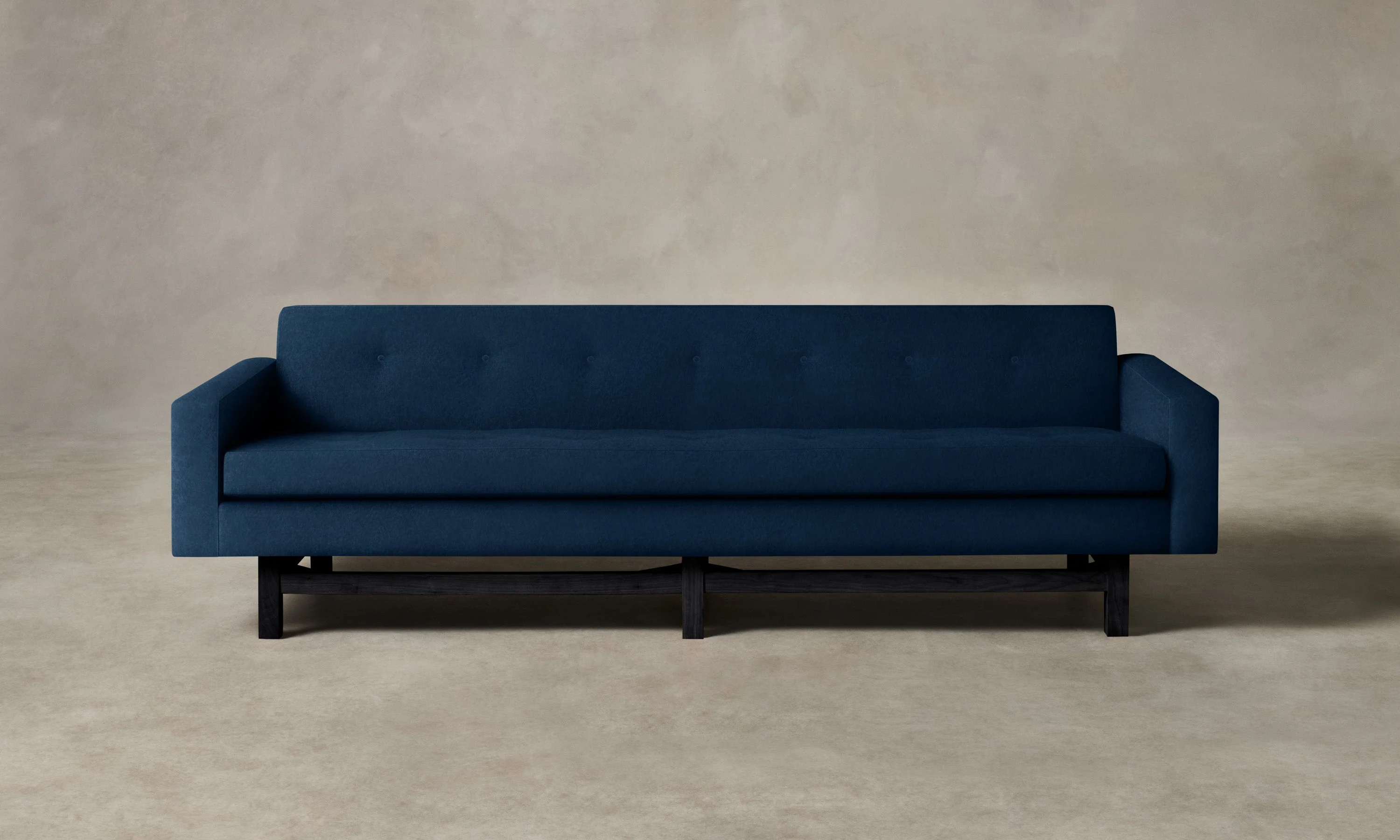 The Anders Sofa - Performance Velvet Sapphire - Image 2