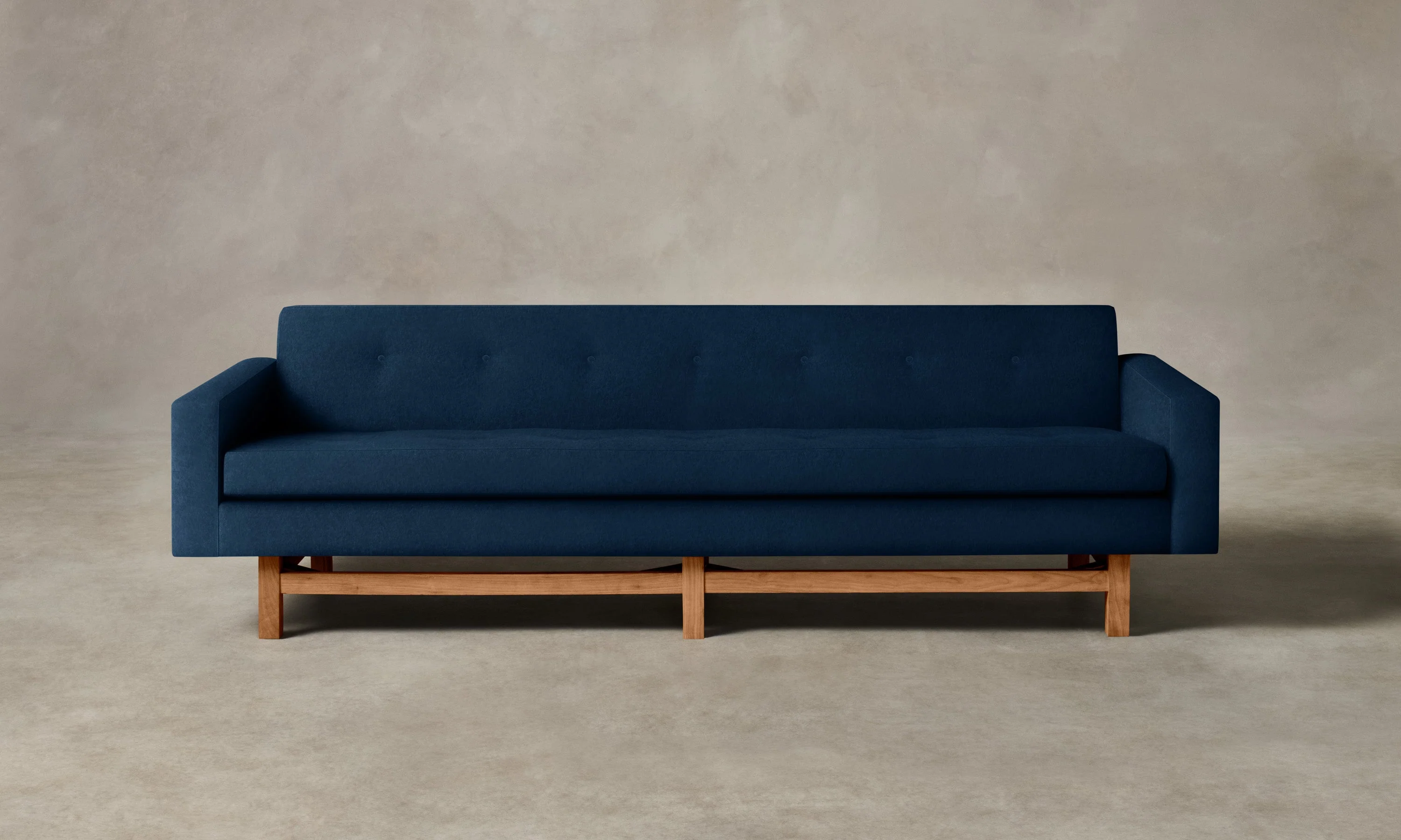 The Anders Sofa - Performance Velvet Sapphire - Image 3