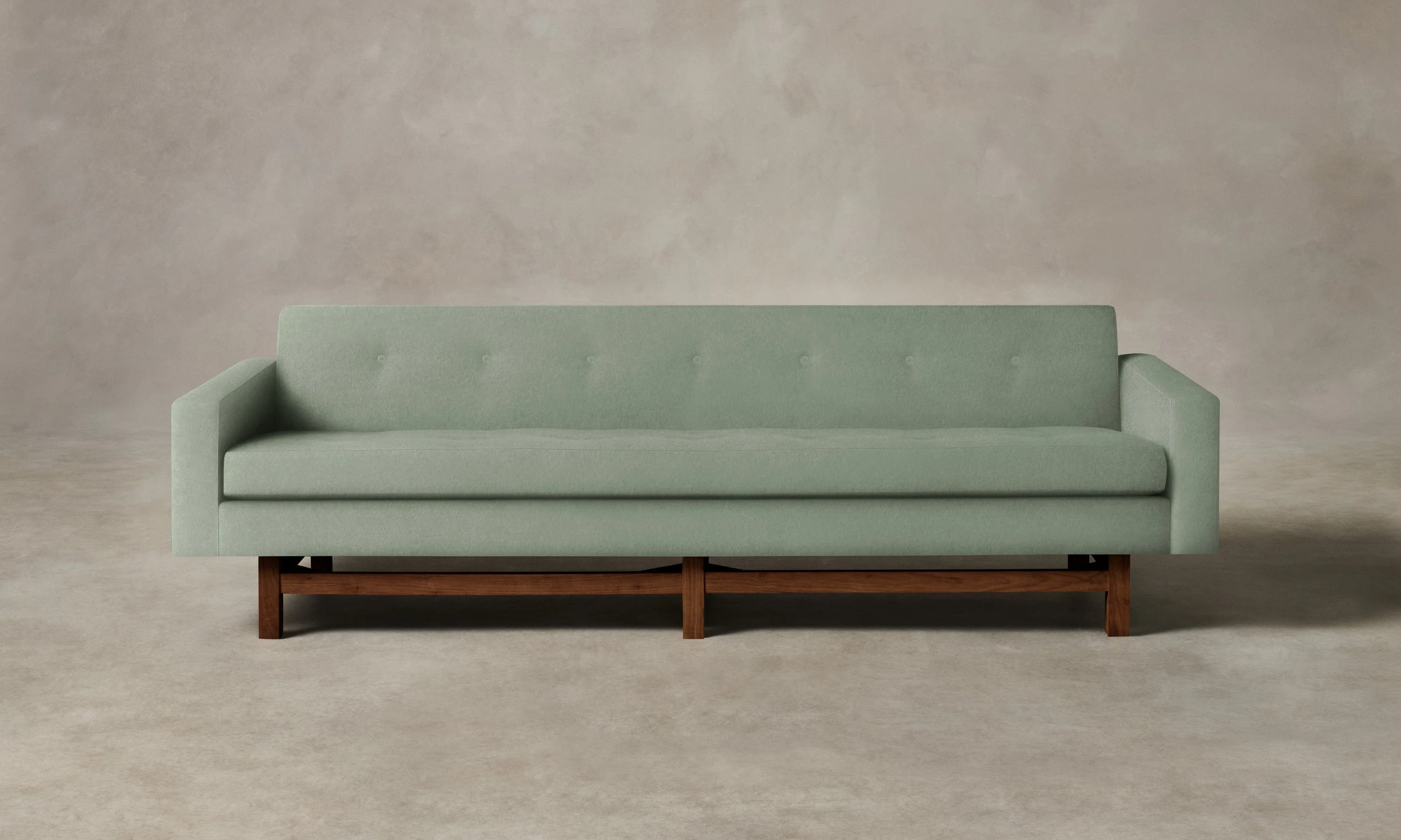 The Anders Sofa - Performance Velvet Seafoam - Image 4