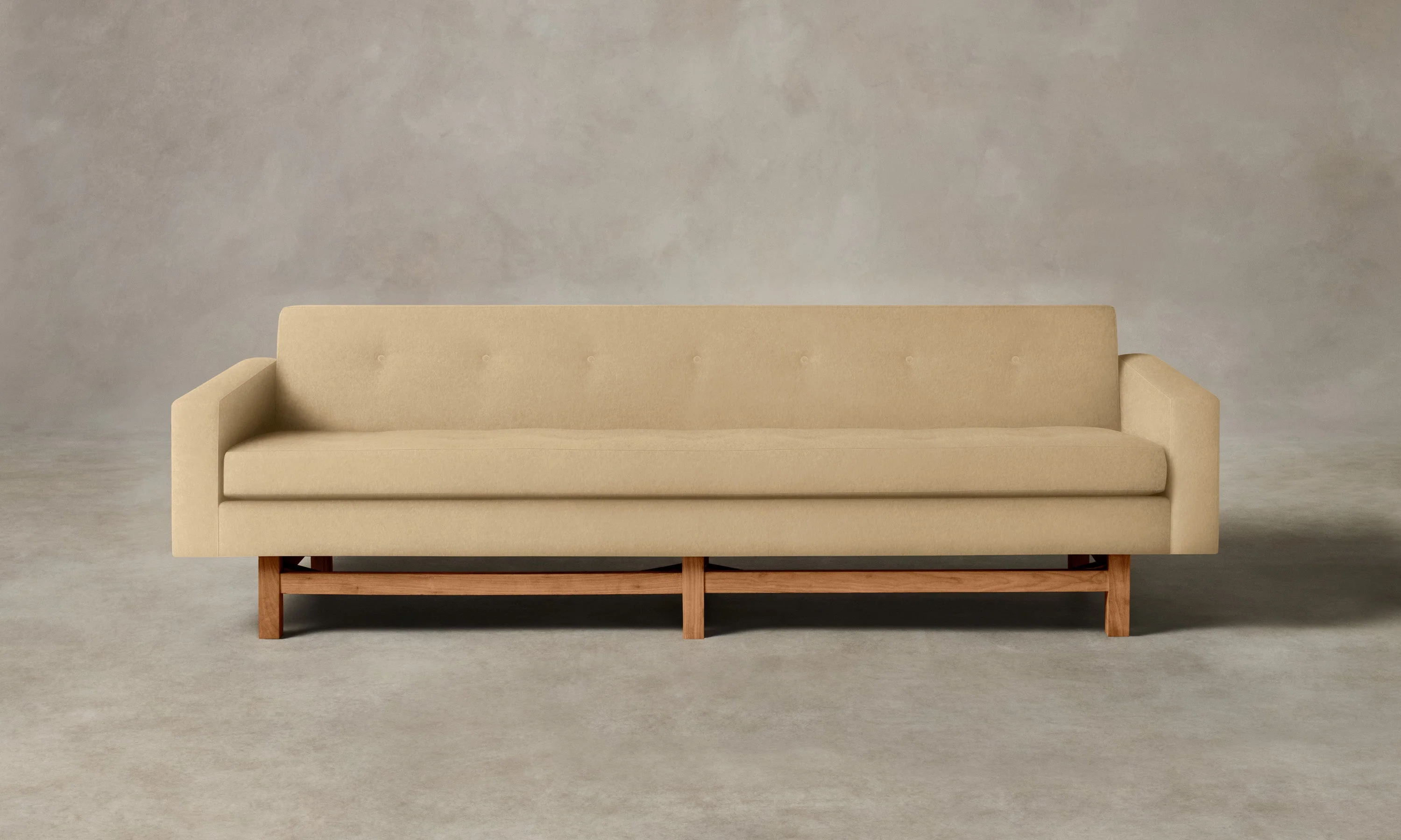 The Anders Sofa - Performance Velvet Taupe - Image 3