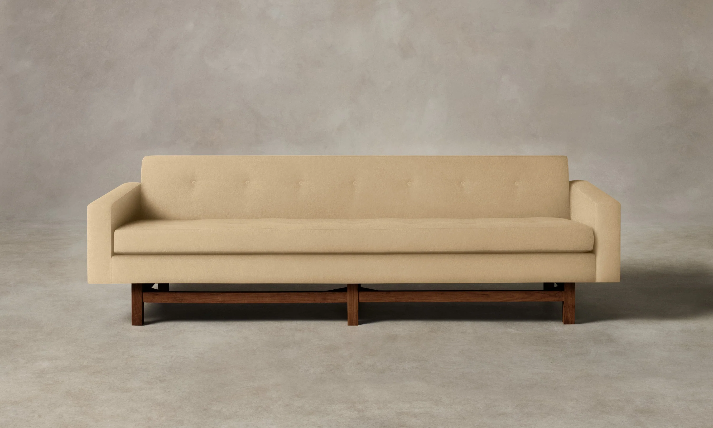 The Anders Sofa - Performance Velvet Taupe - Image 4