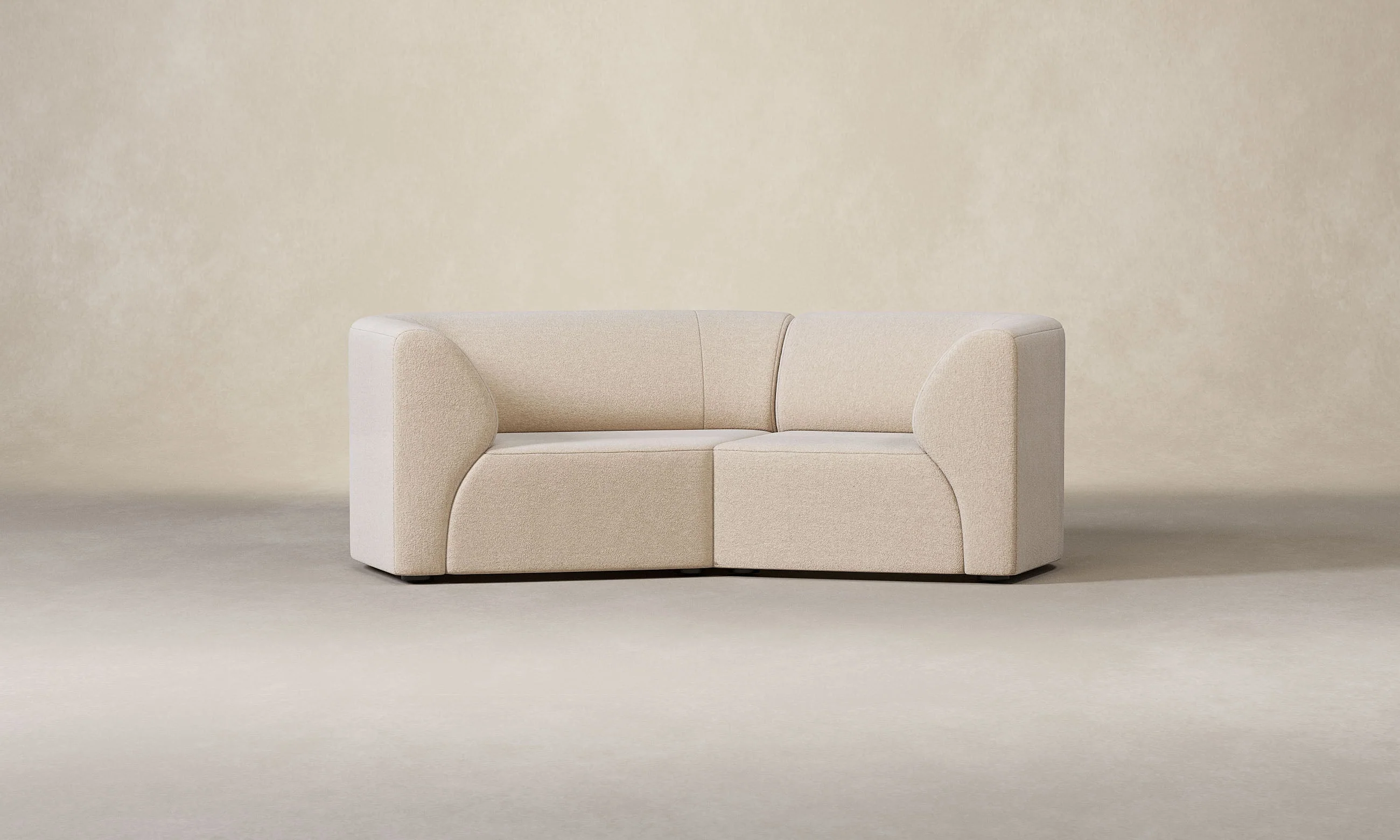 The Arcana Sectional - Deep Pile Mohair Limestone - Image 8