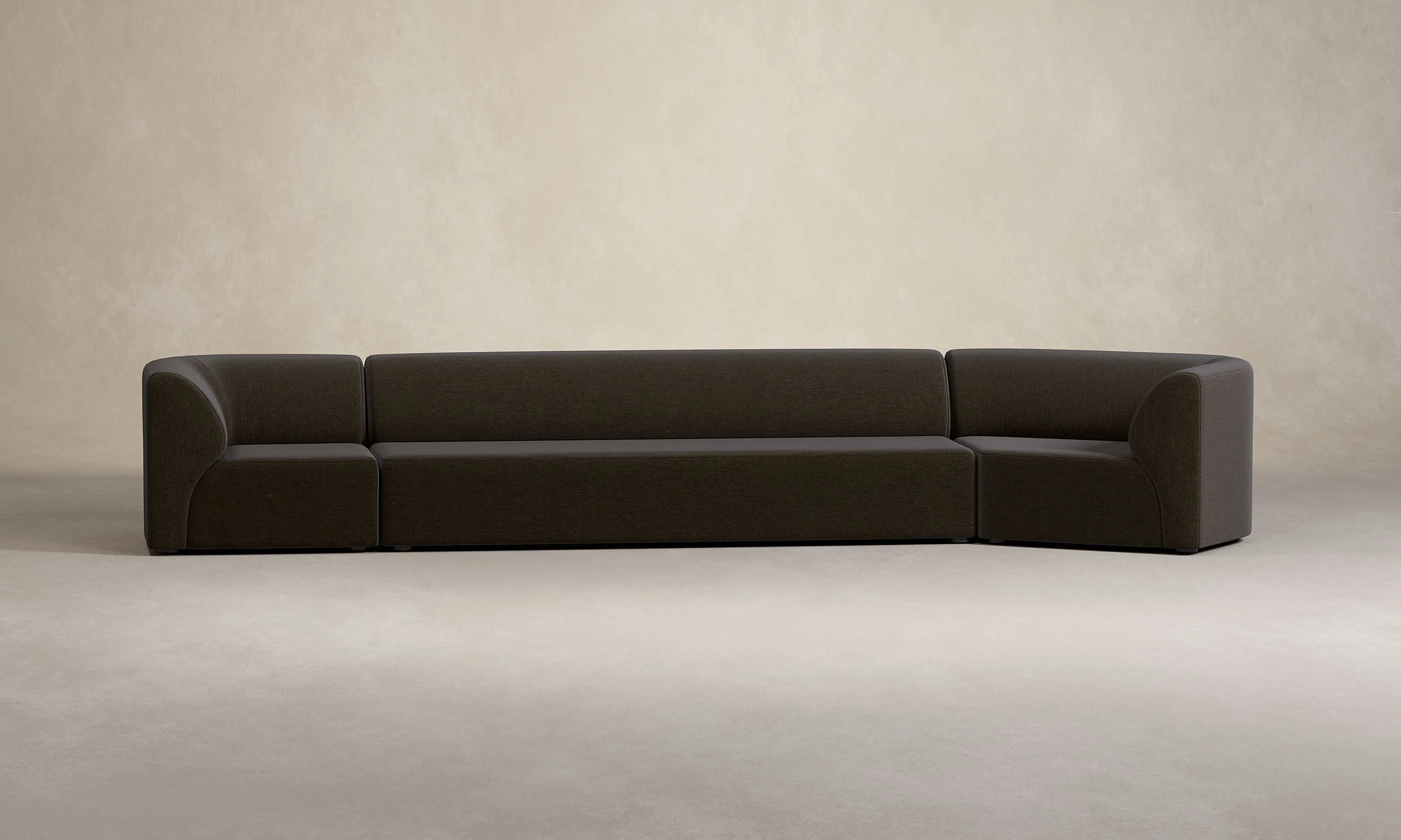The Arcana Sectional - Marled Alpaca Velvet Marsh - Image 6