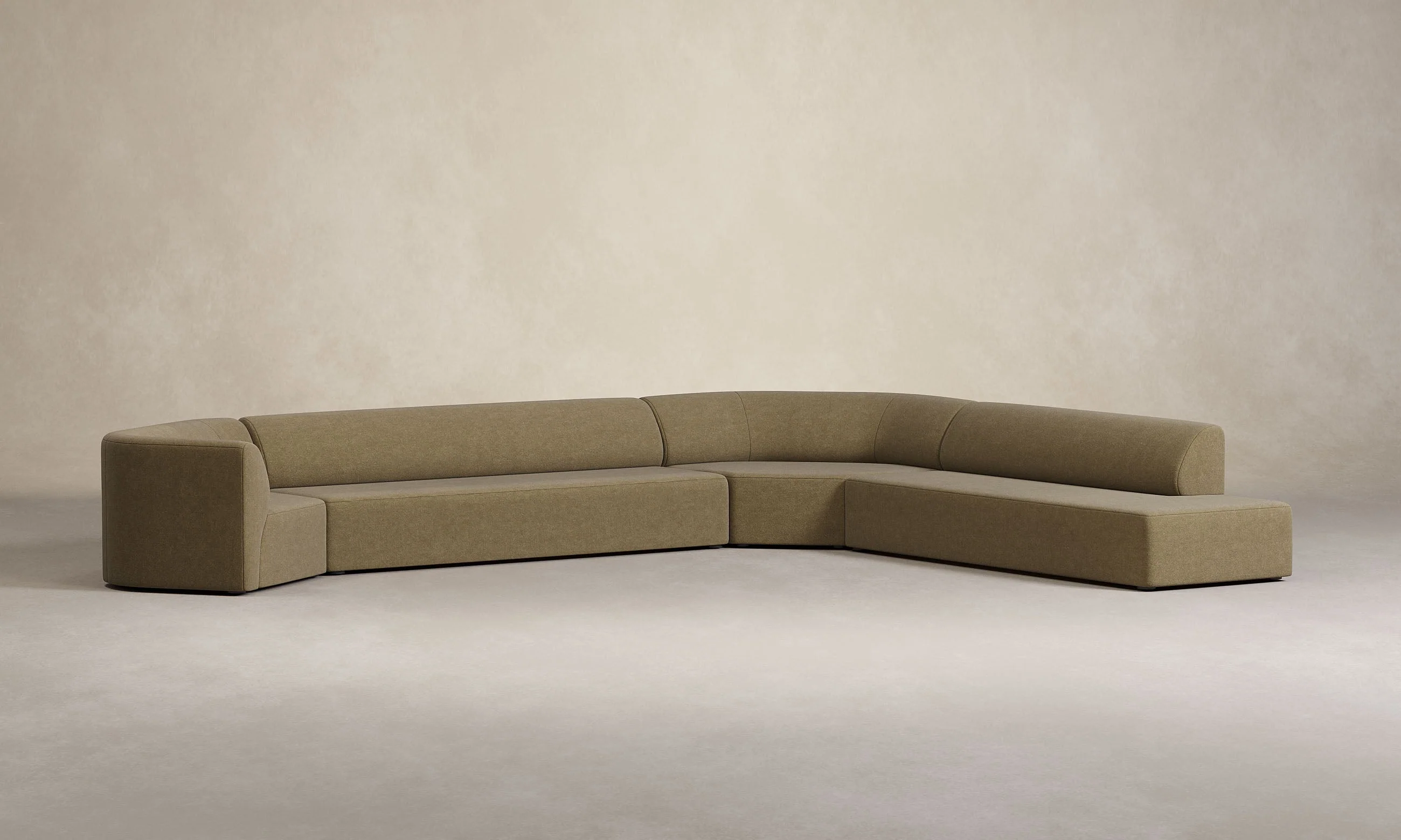 The Arcana Sectional - Mohair Almond - Image 10