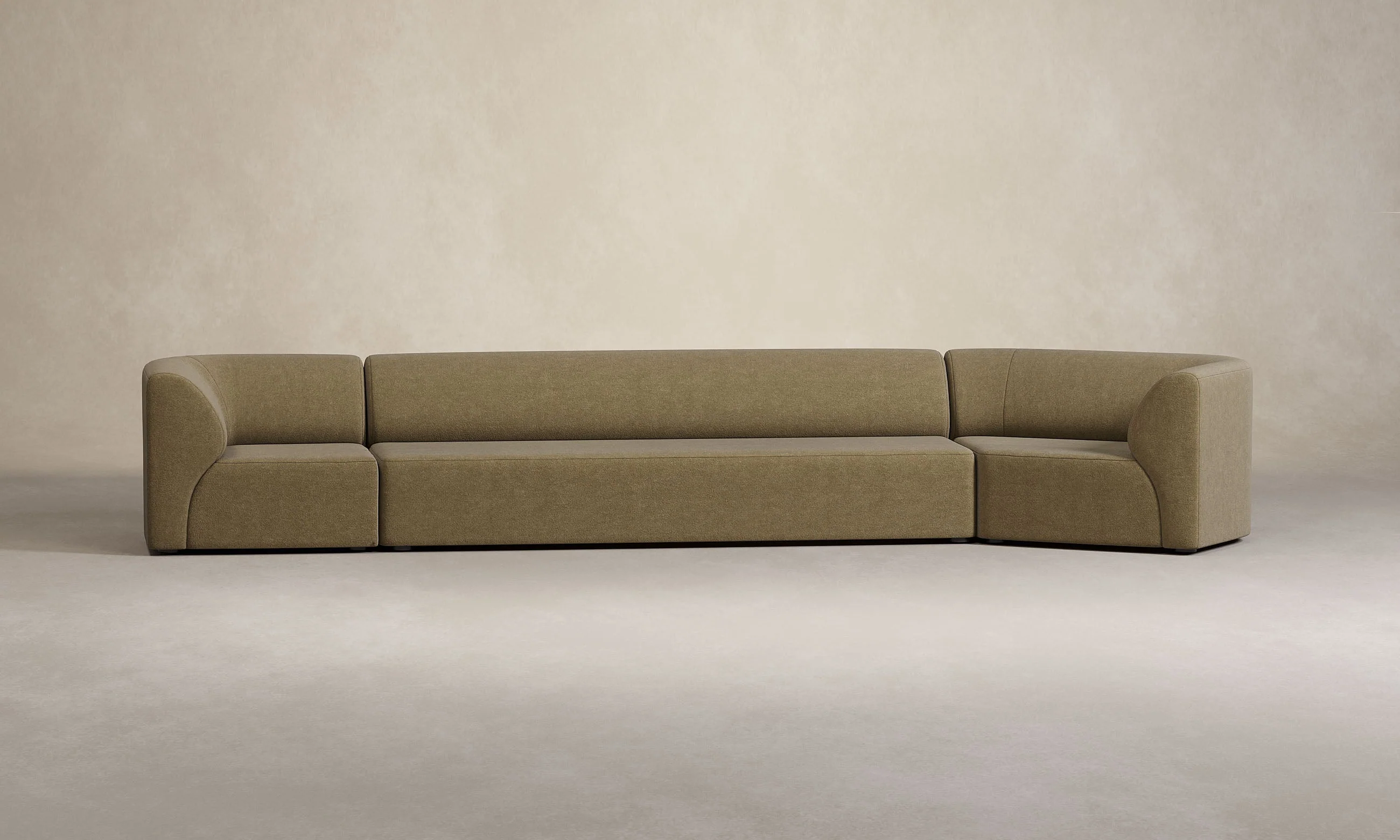 The Arcana Sectional - Mohair Almond - Image 6