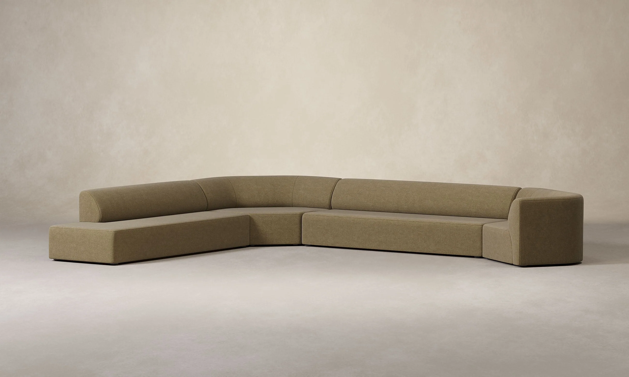 The Arcana Sectional - Mohair Almond - Image 9