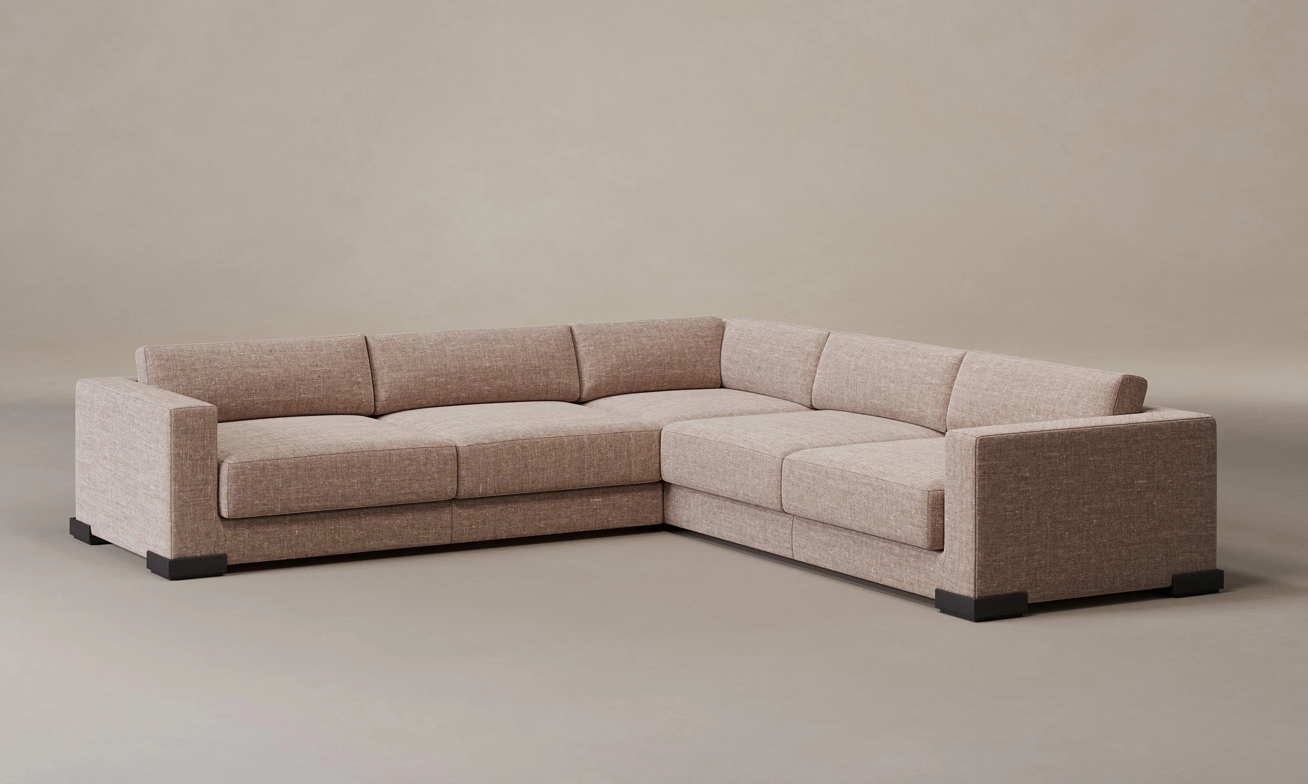 The Blair Sectional - Heritage Belgian Linen Petal - Image 10