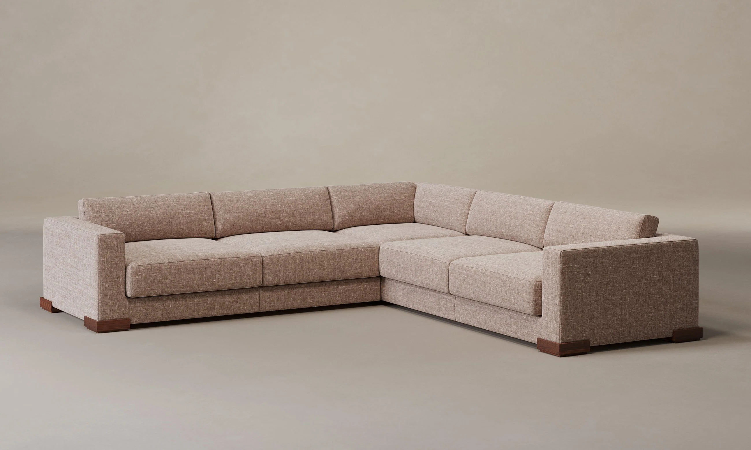 The Blair Sectional - Heritage Belgian Linen Petal - Image 12
