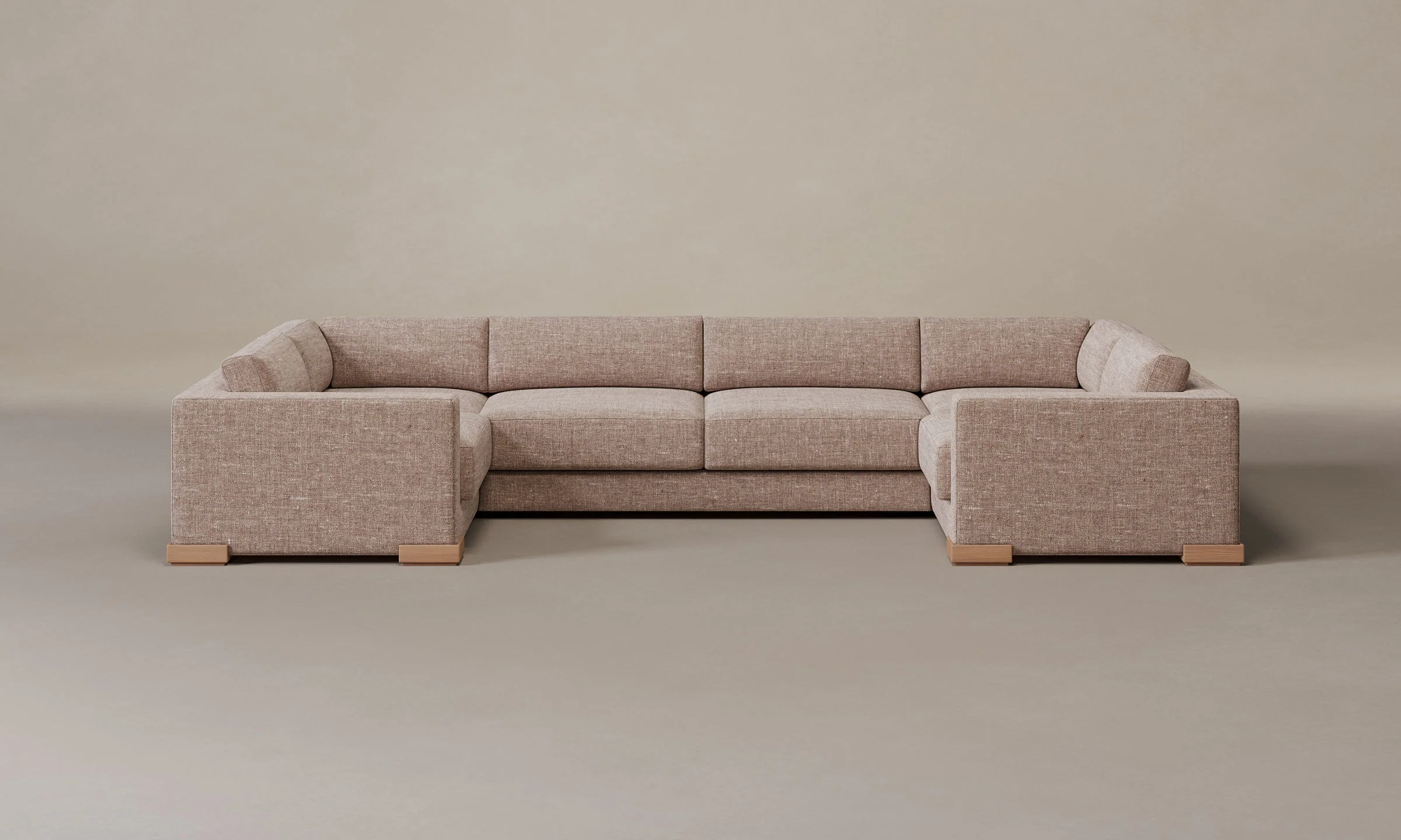 The Blair Sectional - Heritage Belgian Linen Petal - Image 13
