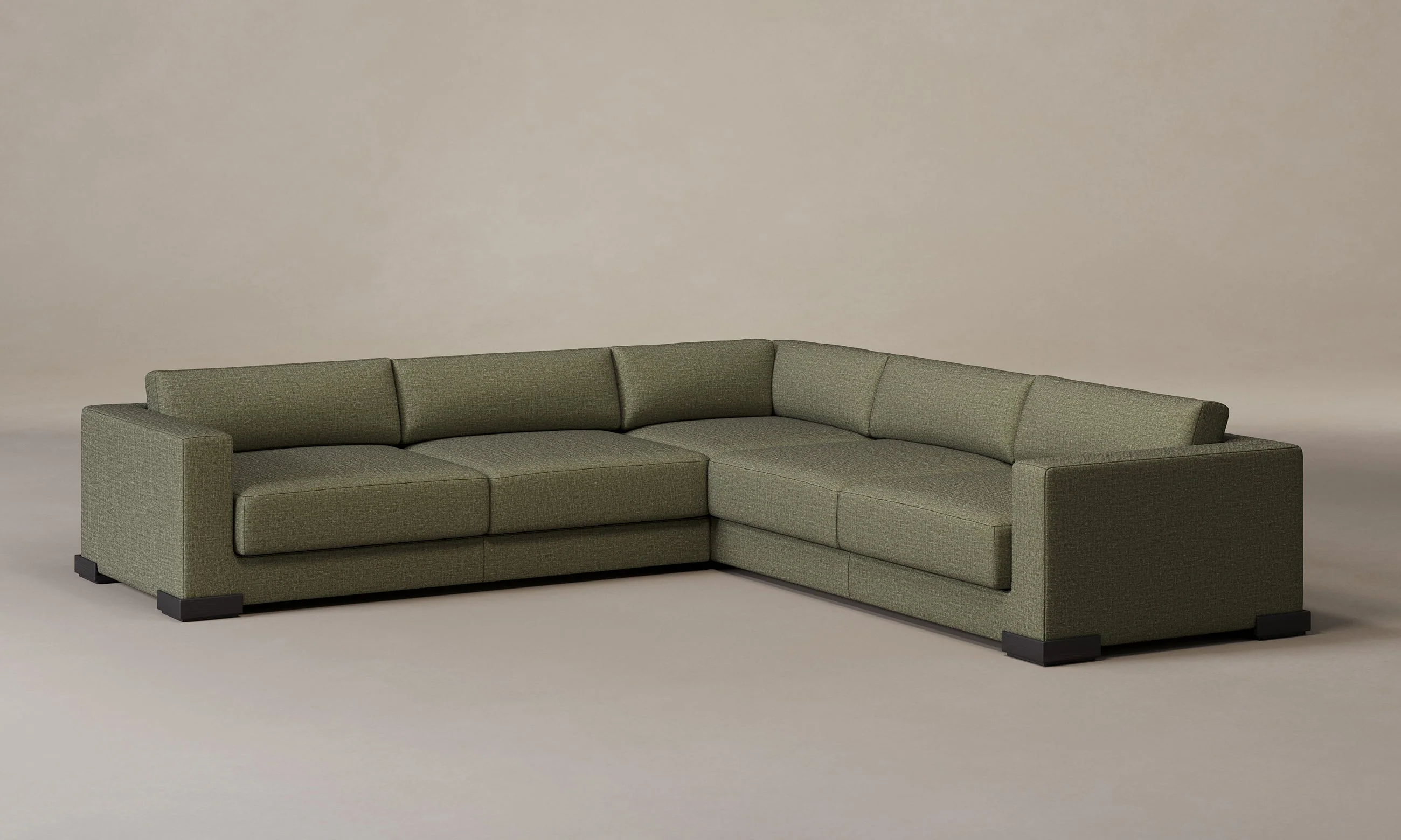 The Blair Sectional - Heritage Belgian Linen Thyme - Image 10