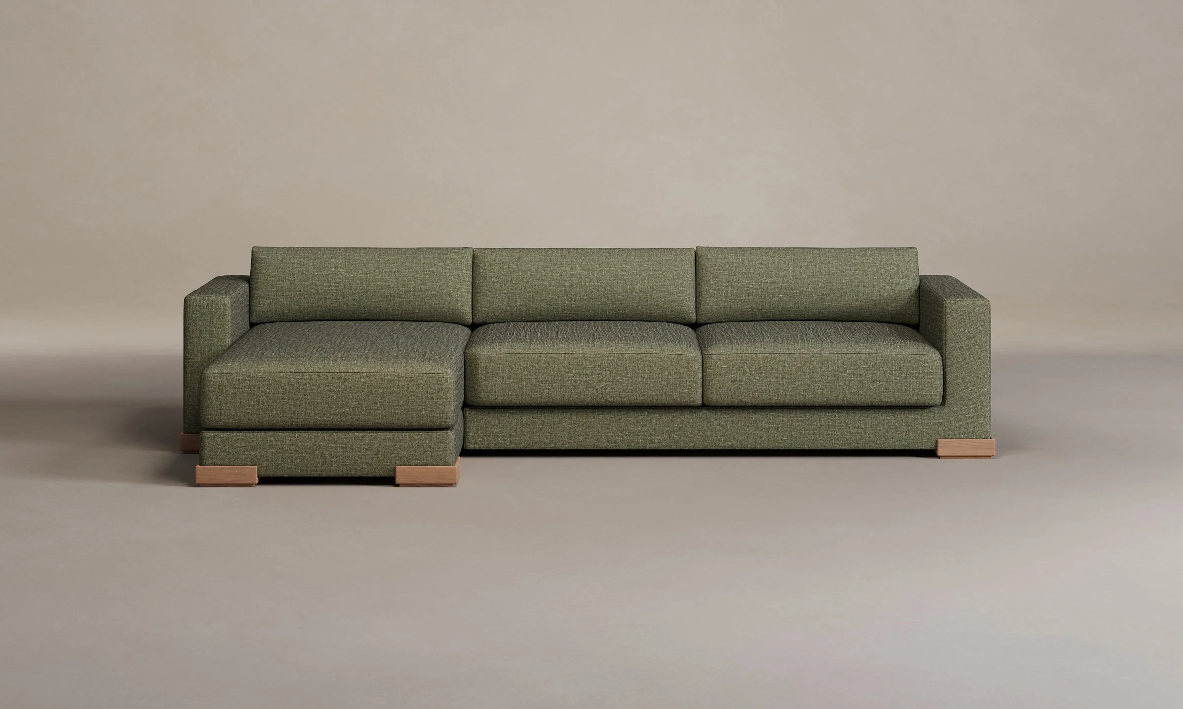 The Blair Sectional - Heritage Belgian Linen Thyme - Image 16