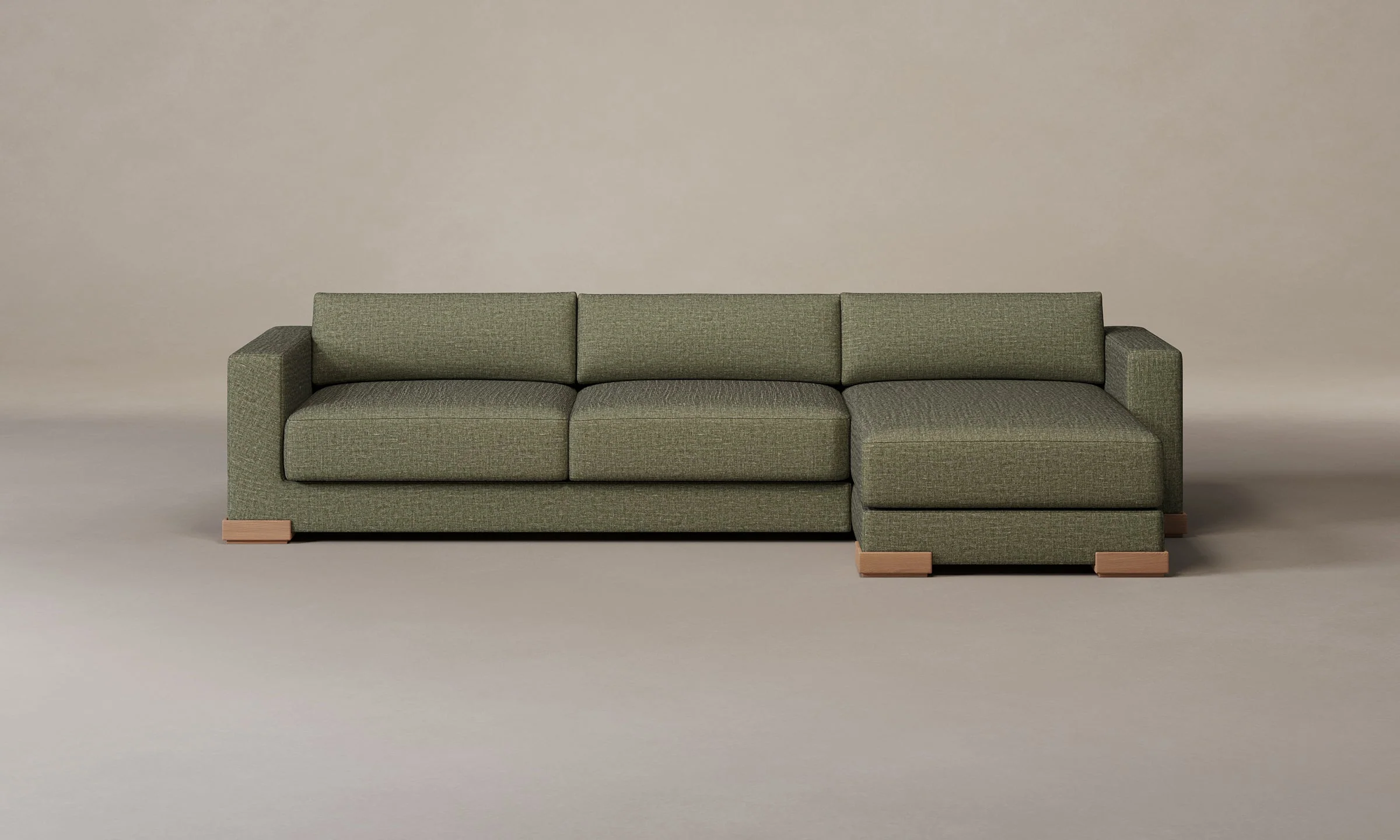 The Blair Sectional - Heritage Belgian Linen Thyme - Image 17