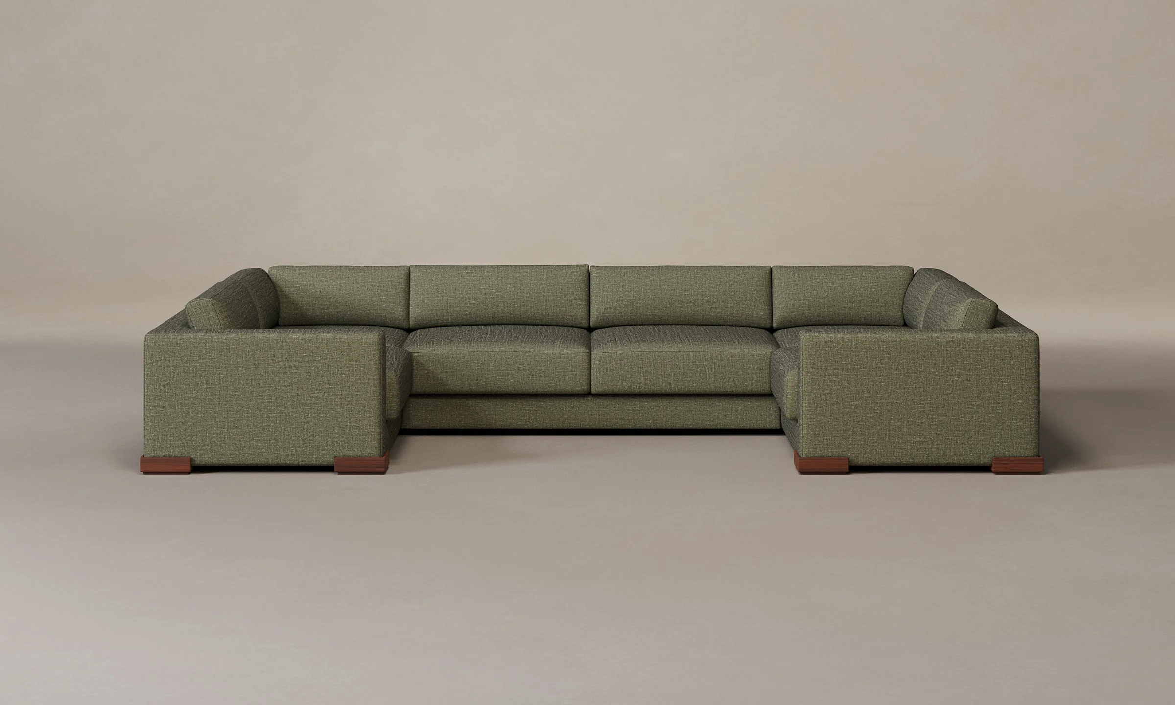 The Blair Sectional - Heritage Belgian Linen Thyme - Image 36