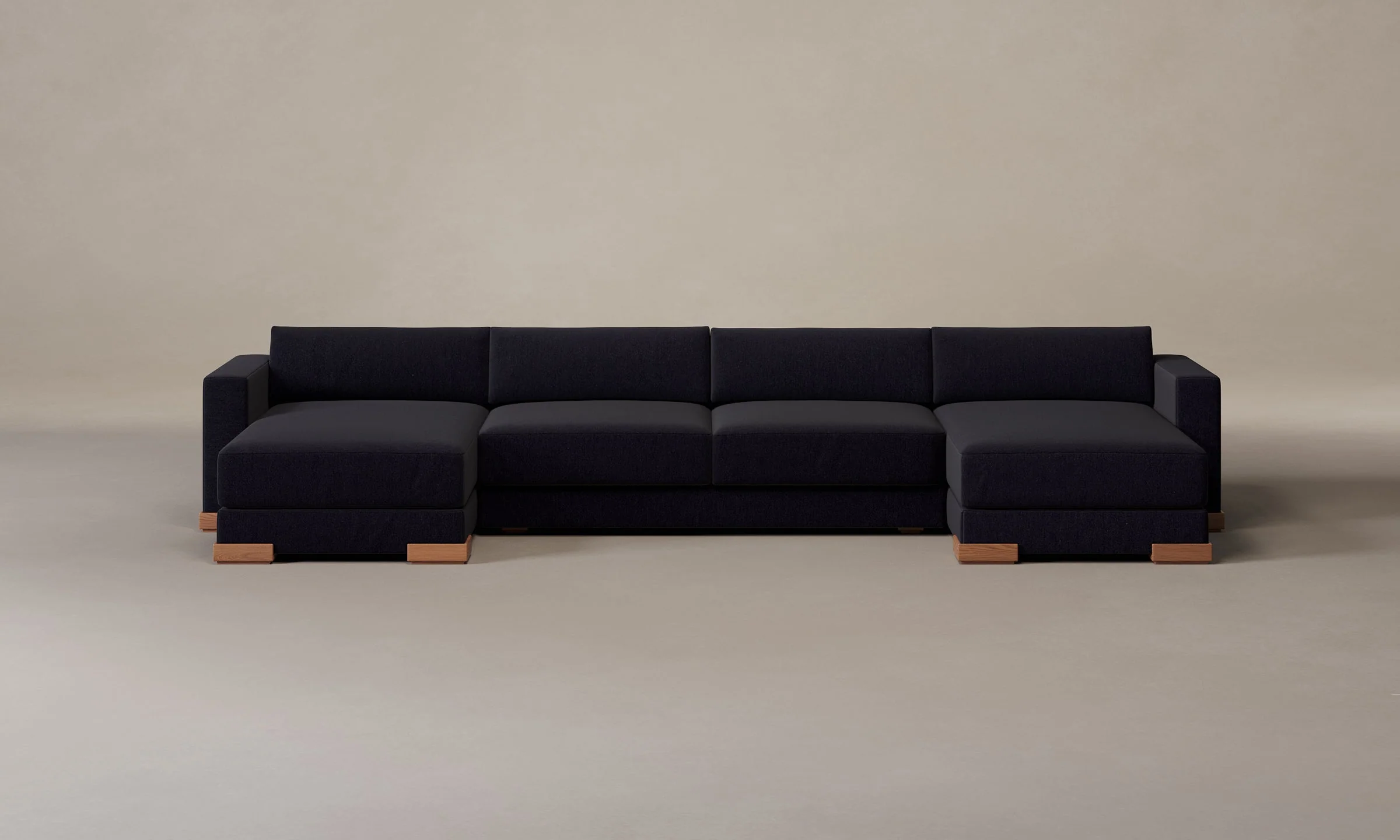 The Blair Sectional - Marled Alpaca Velvet Nightfall - Image 27