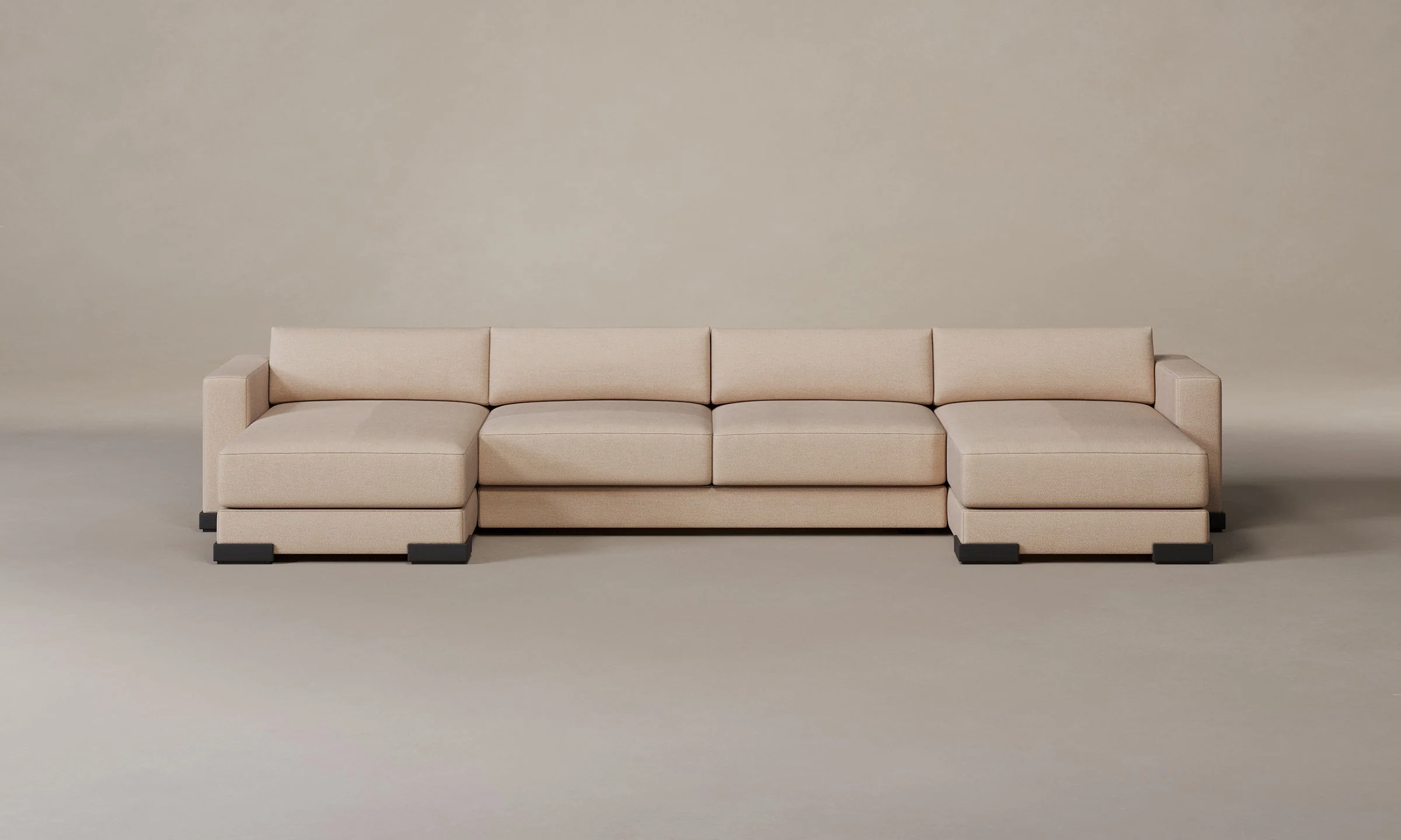 The Blair Sectional - Marled Alpaca Velvet Rosette - Image 26