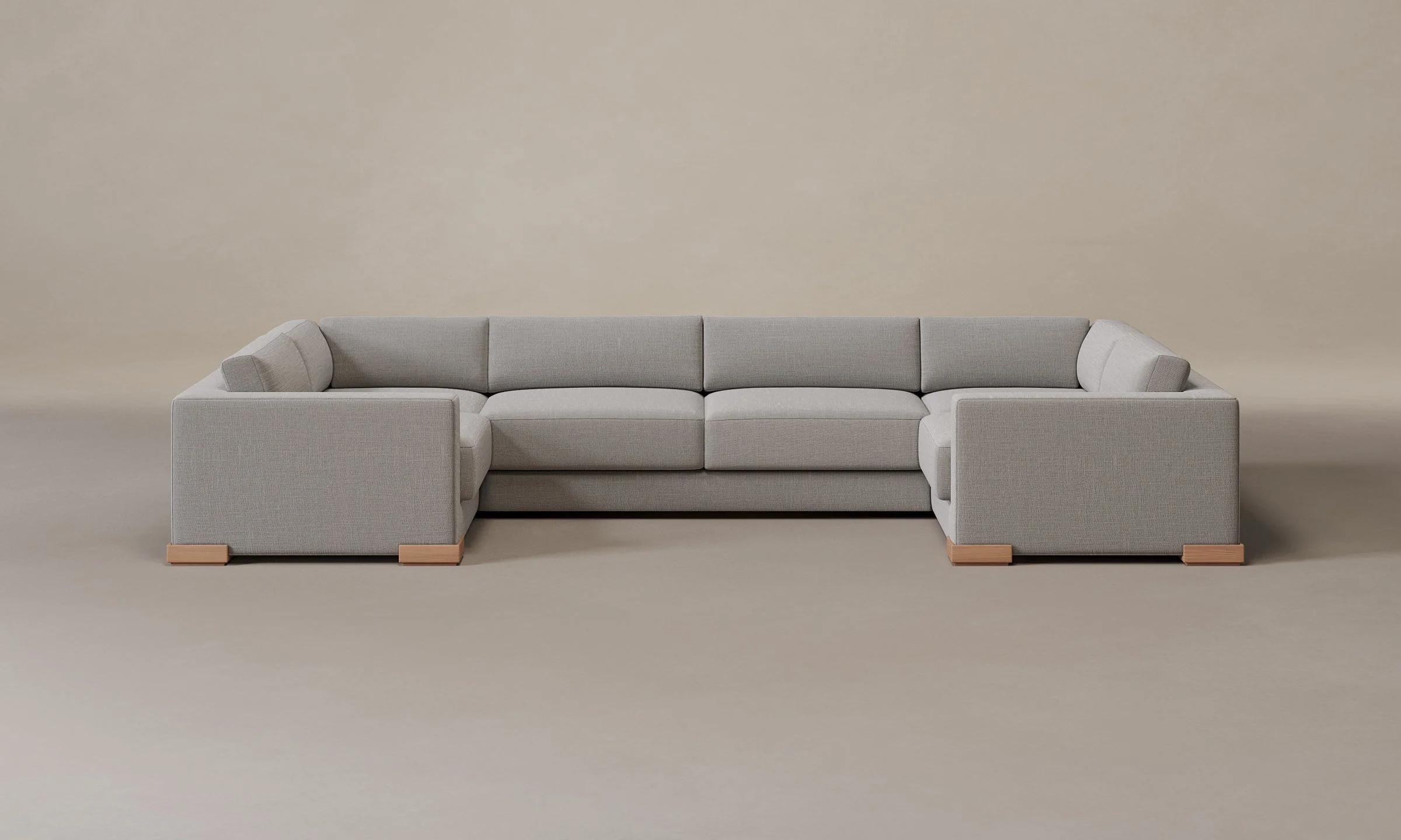 The Blair Sectional - Performance Linen Weave Cloud - Image 15