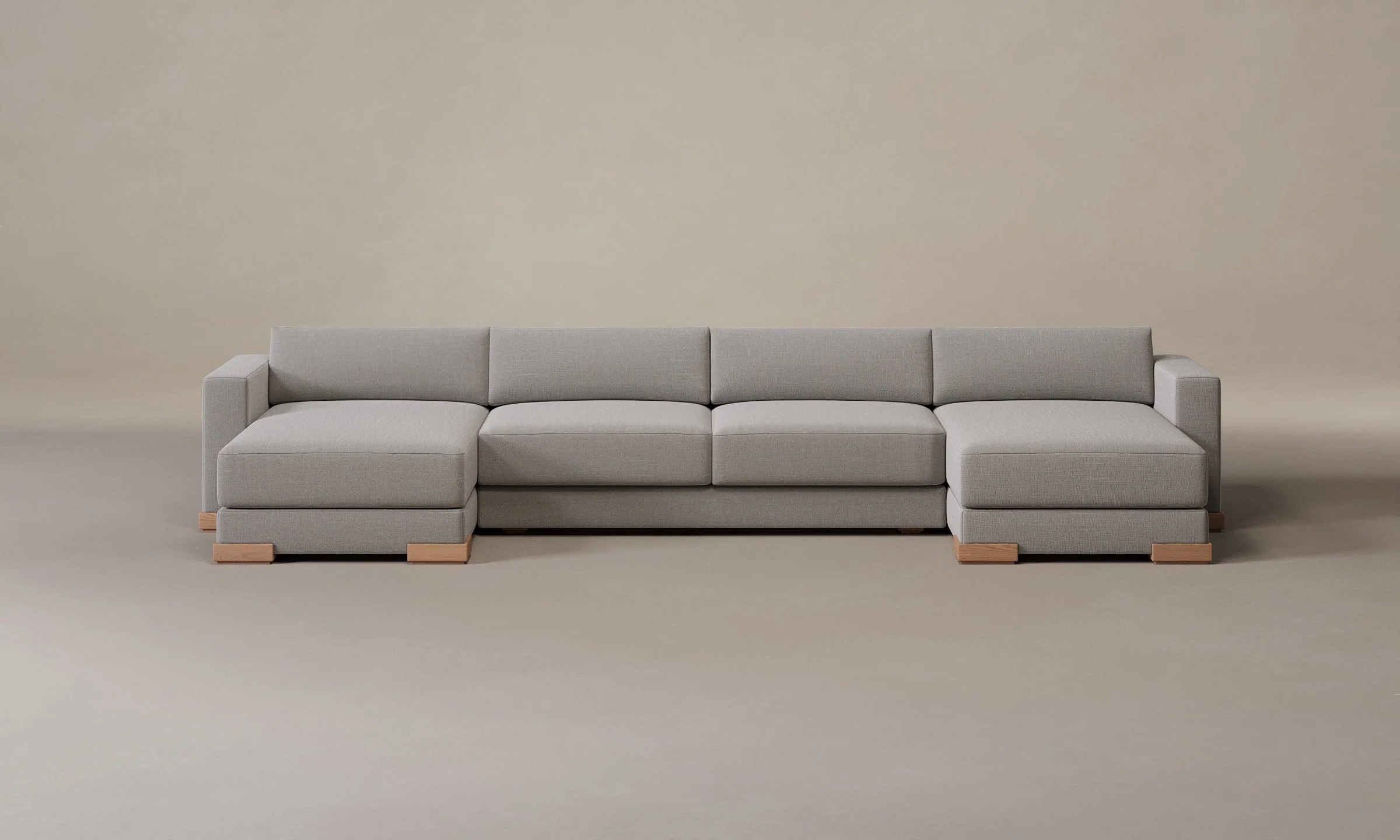 The Blair Sectional - Performance Linen Weave Cloud - Image 25