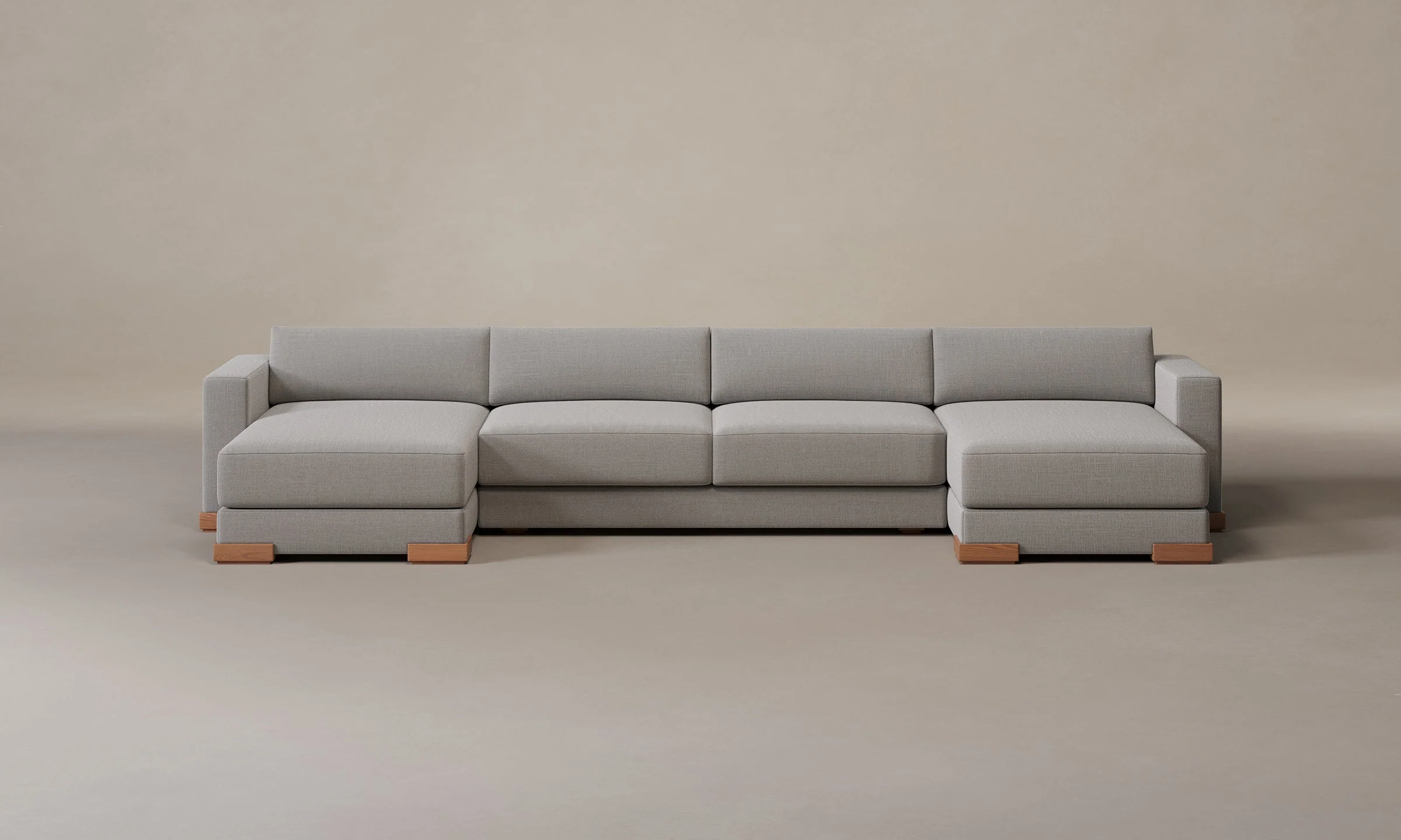 The Blair Sectional - Performance Linen Weave Cloud - Image 27