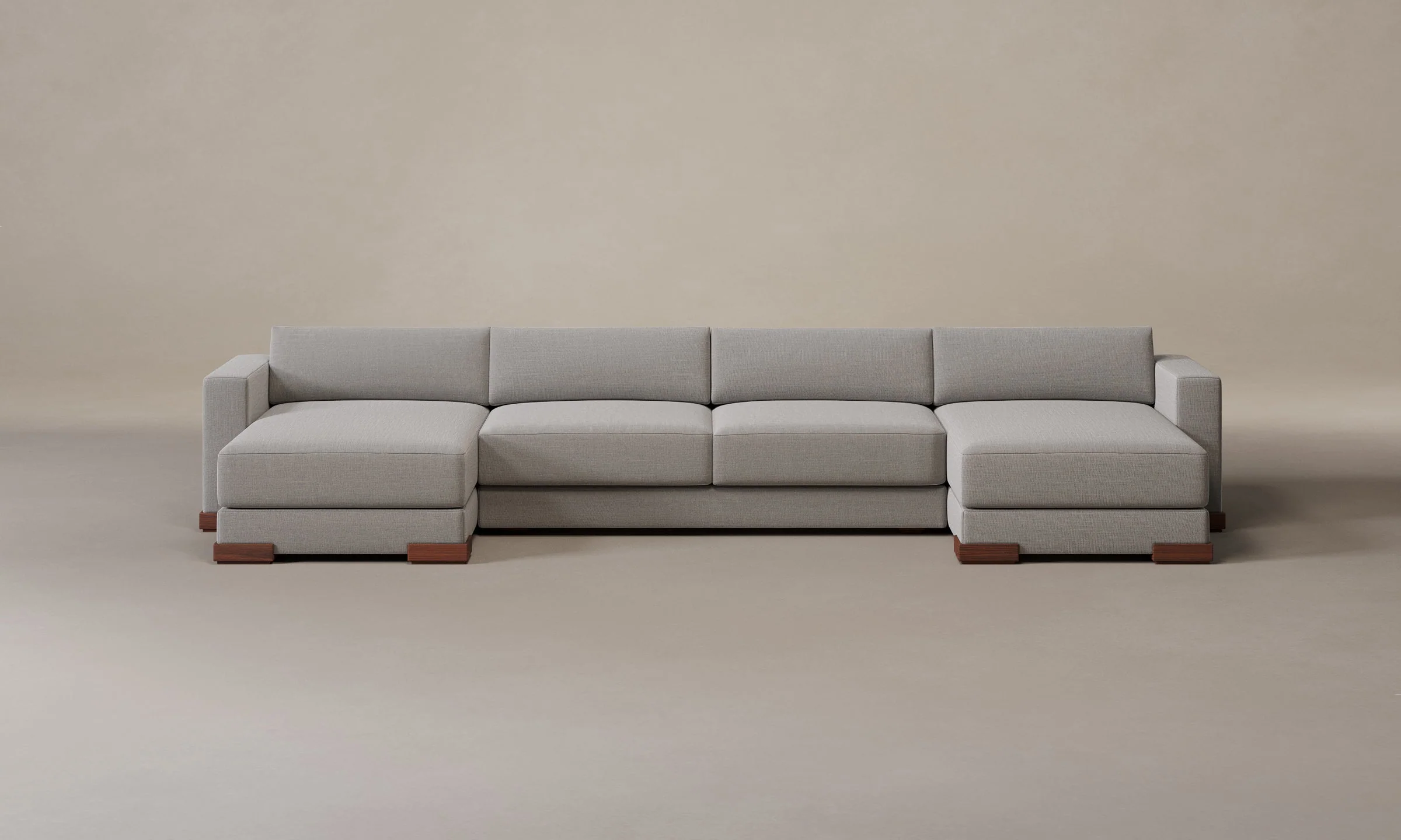 The Blair Sectional - Performance Linen Weave Cloud - Image 28