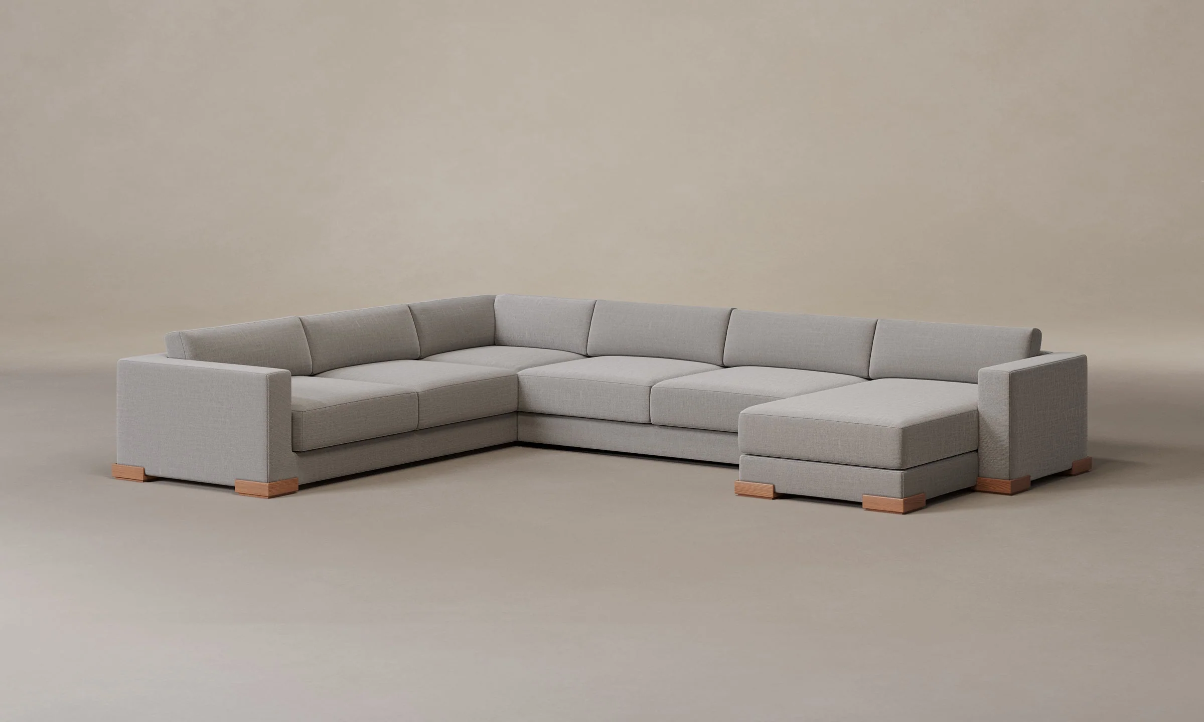 The Blair Sectional - Performance Linen Weave Cloud - Image 33