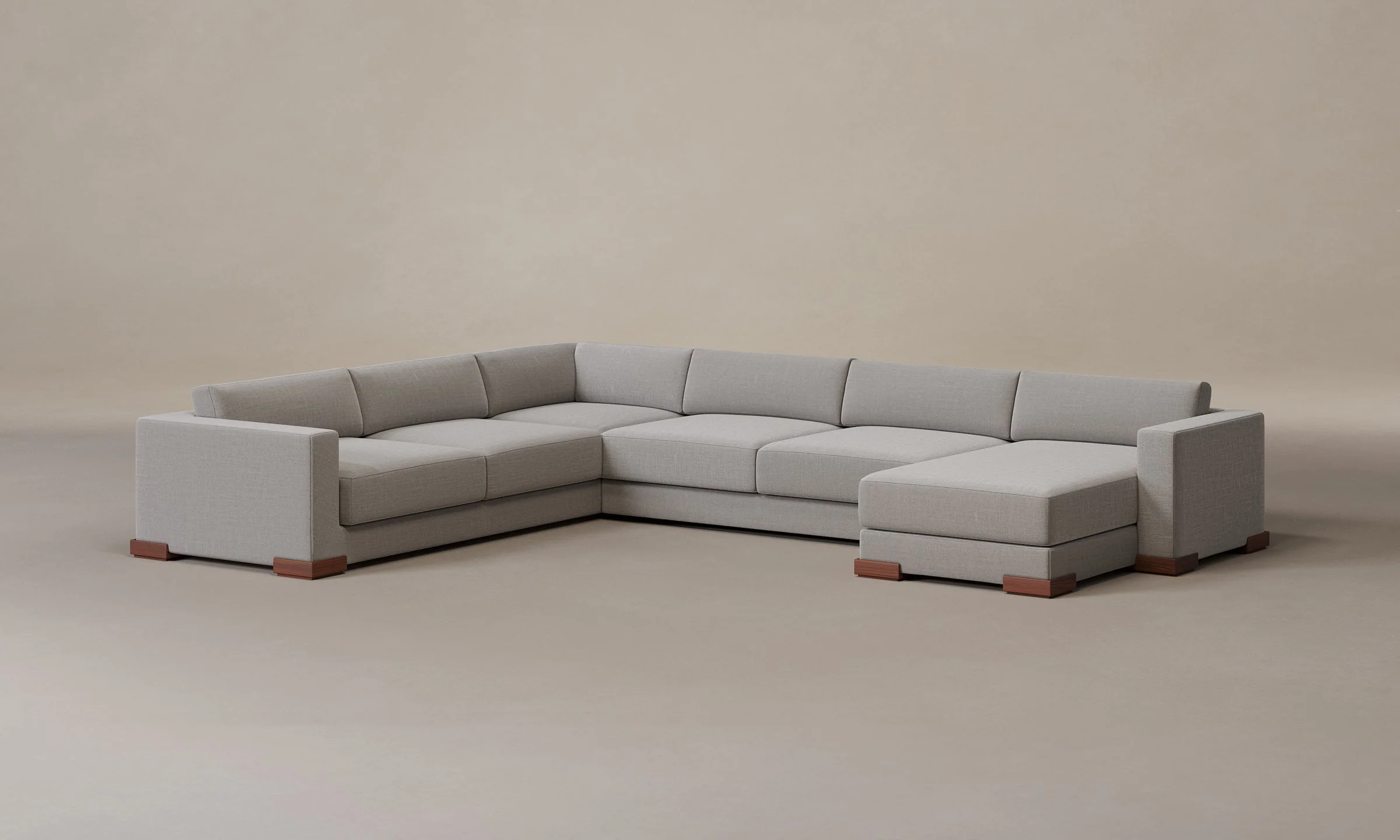 The Blair Sectional - Performance Linen Weave Cloud - Image 35