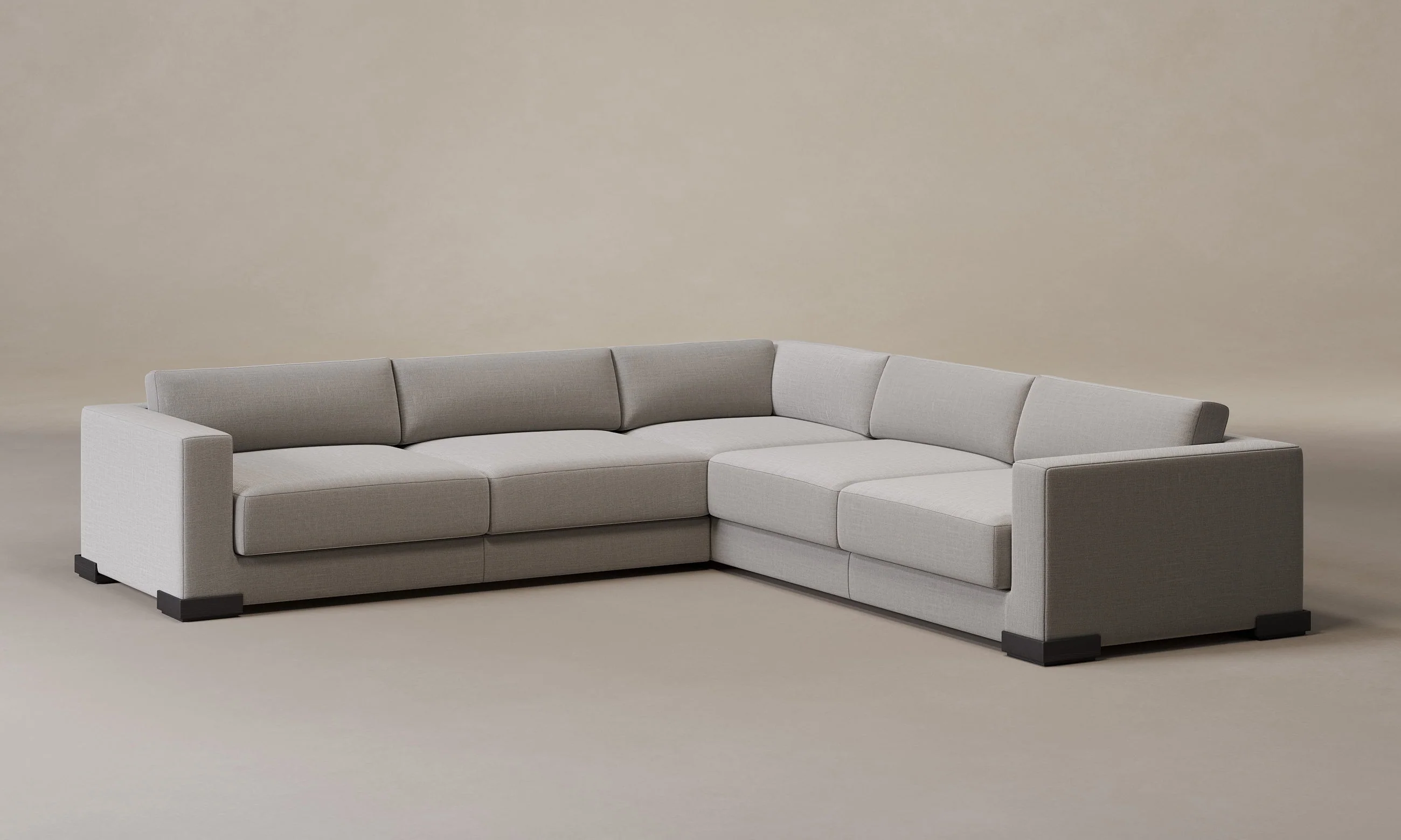 The Blair Sectional - Performance Linen Weave Cloud - Image 4