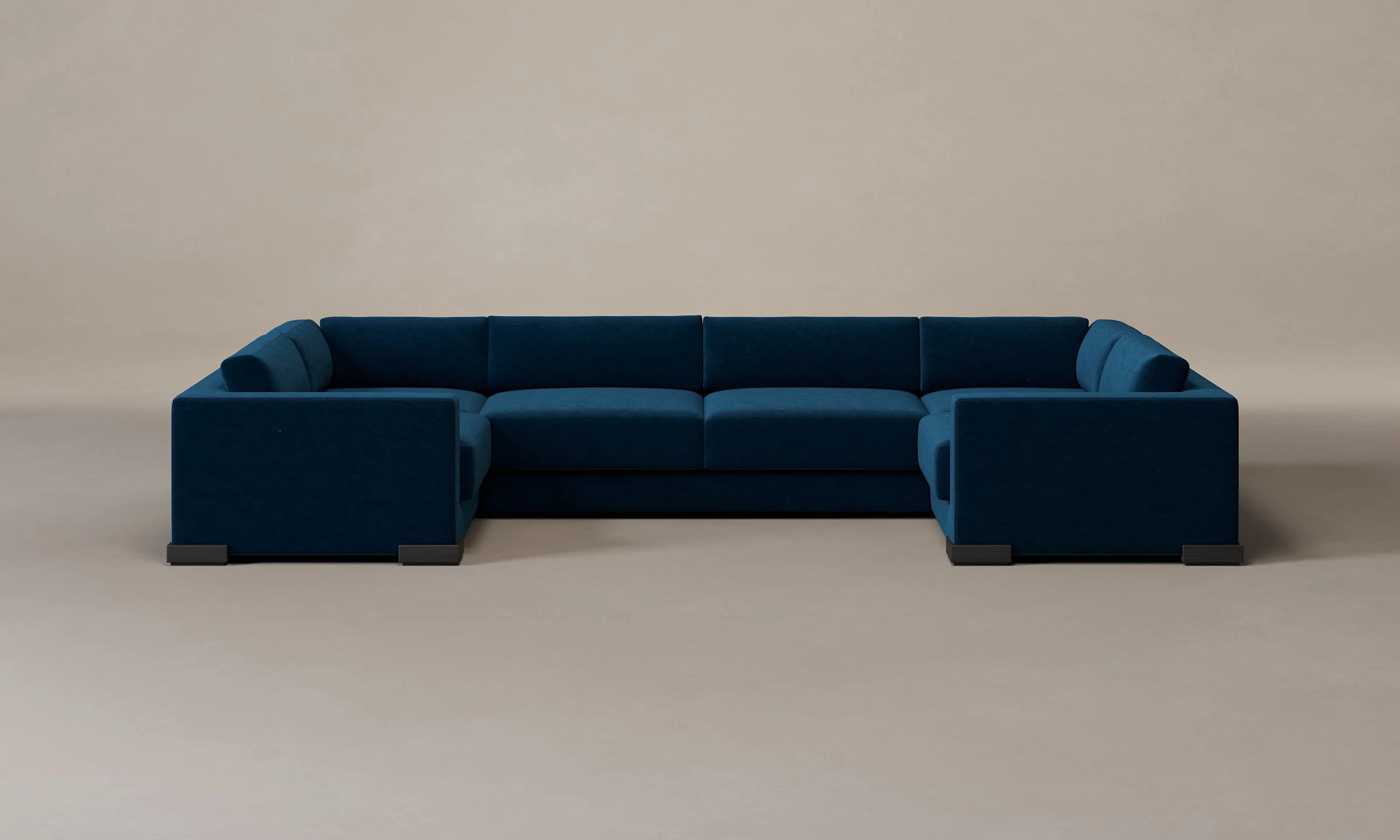 The Blair Sectional - Performance Velvet Midnight - Image 16