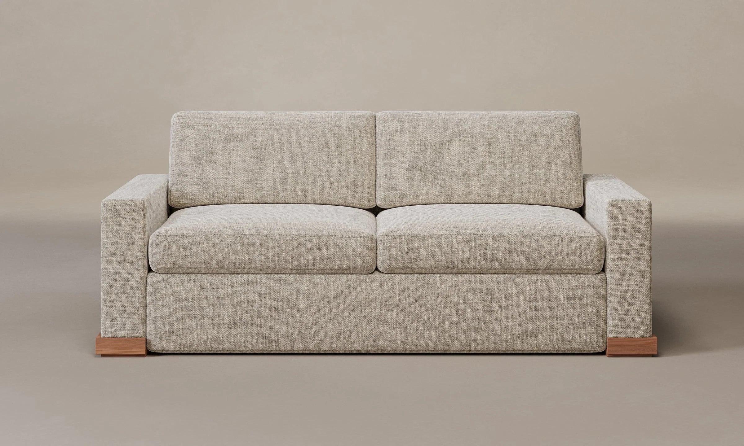 The Blair Sleeper Sofa - Heritage Belgian Linen Alder