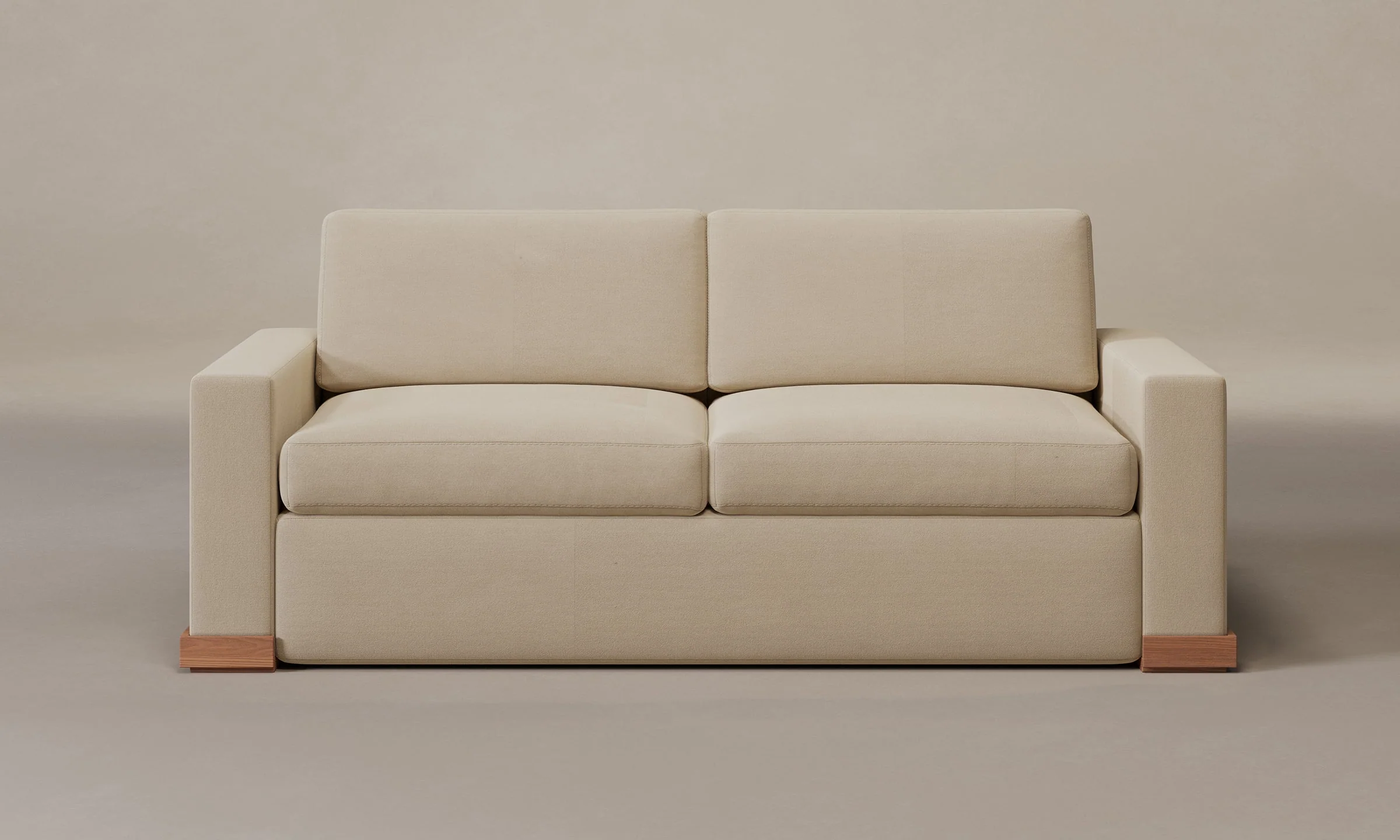 The Blair Sleeper Sofa - Performance Velvet Taupe
