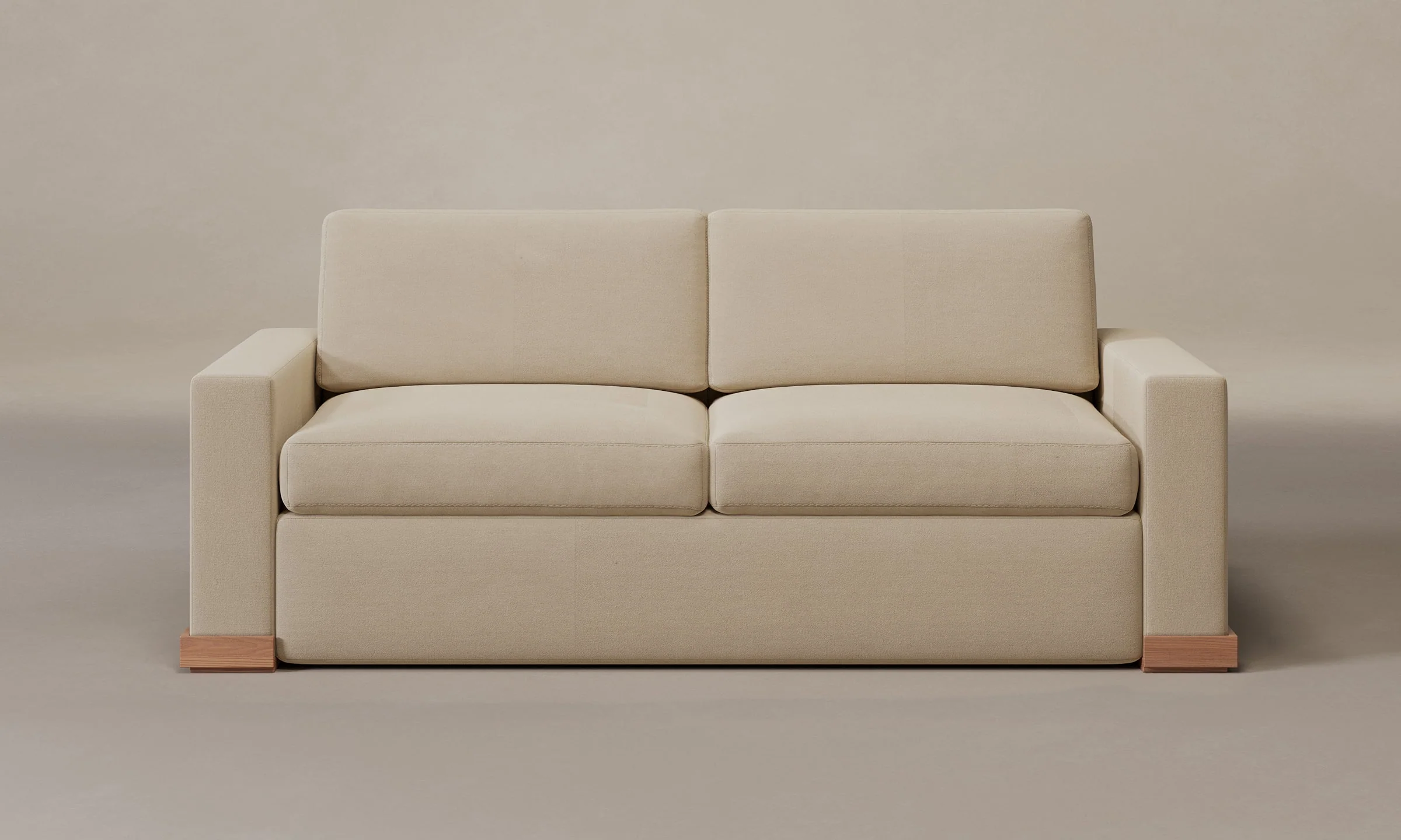 The Blair Sleeper Sofa - Performance Velvet Taupe - Image 3