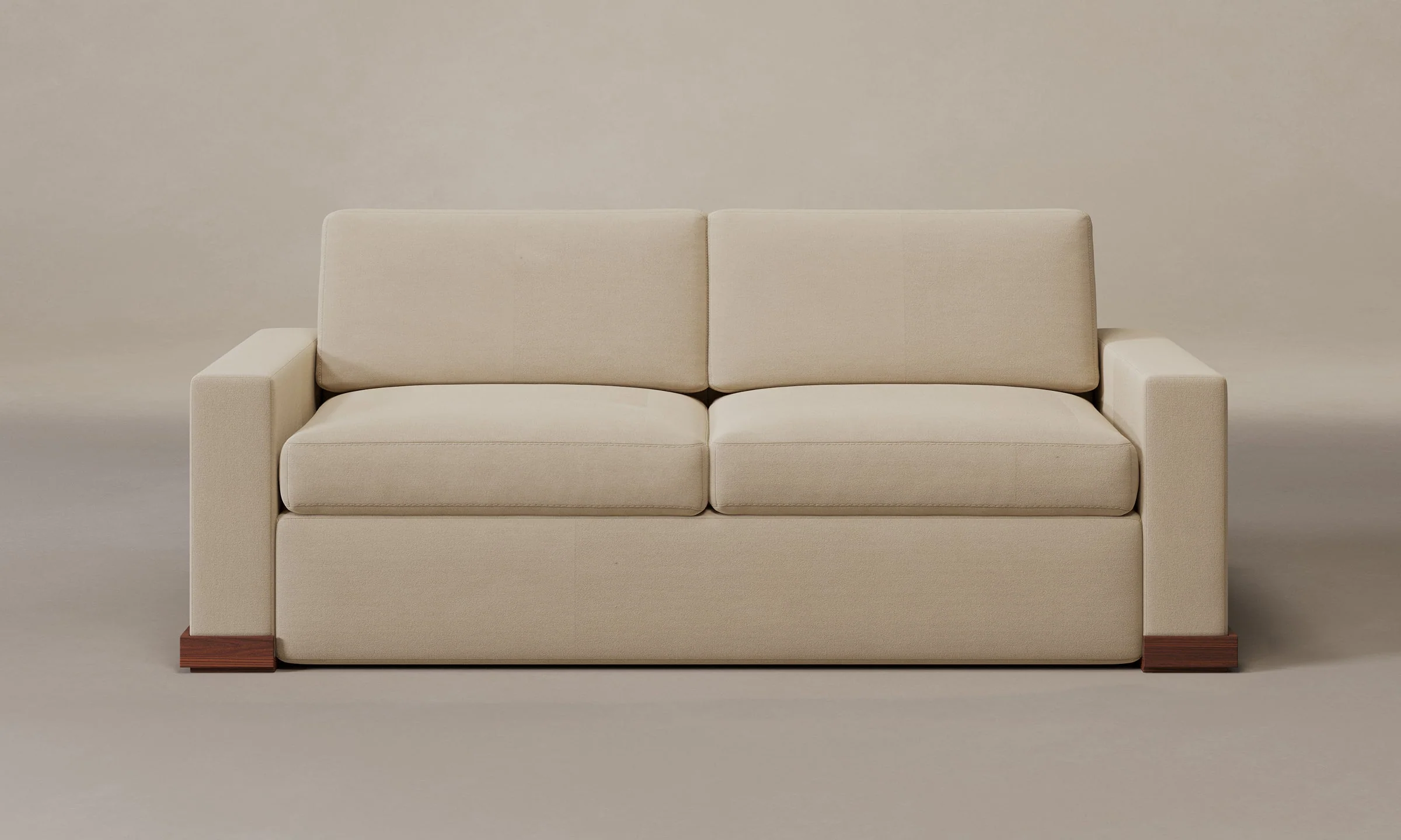 The Blair Sleeper Sofa - Performance Velvet Taupe - Image 4
