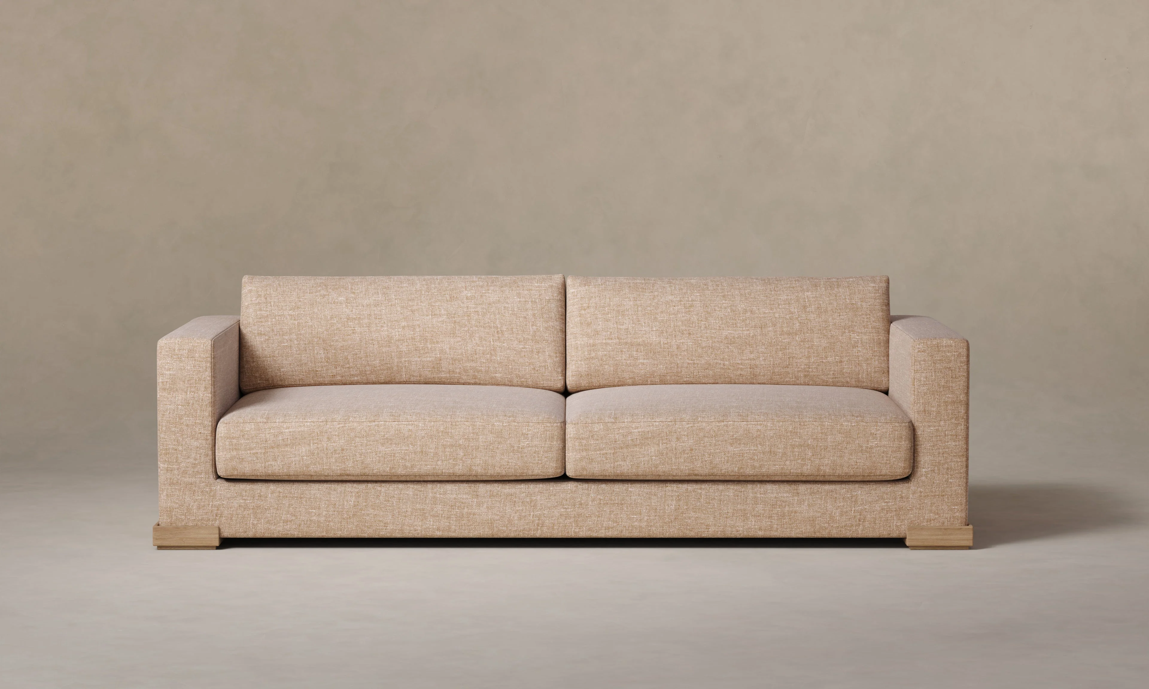 The Blair Sofa - Heritage Belgian Linen Chai