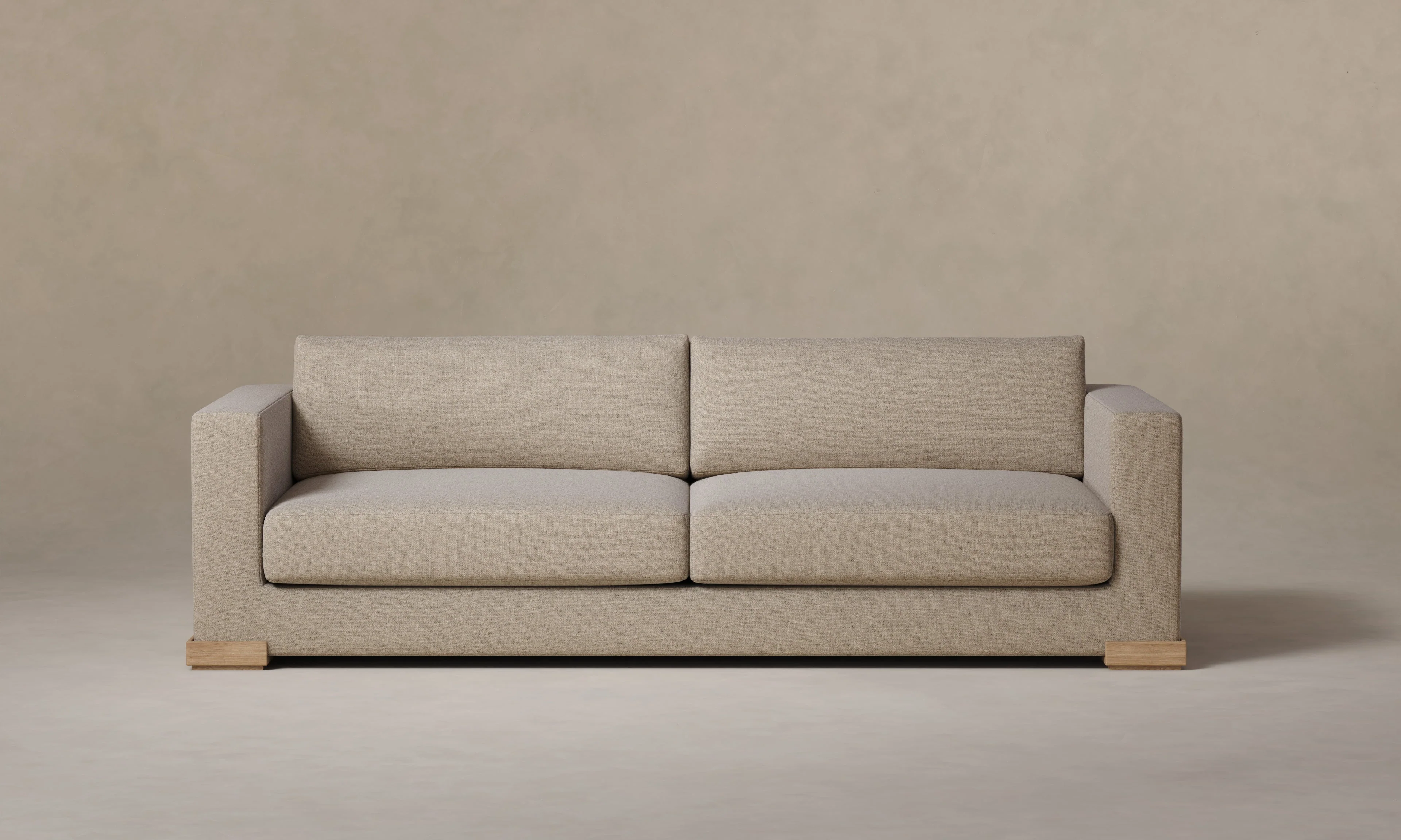 The Blair Sofa - Heritage Belgian Linen Husk