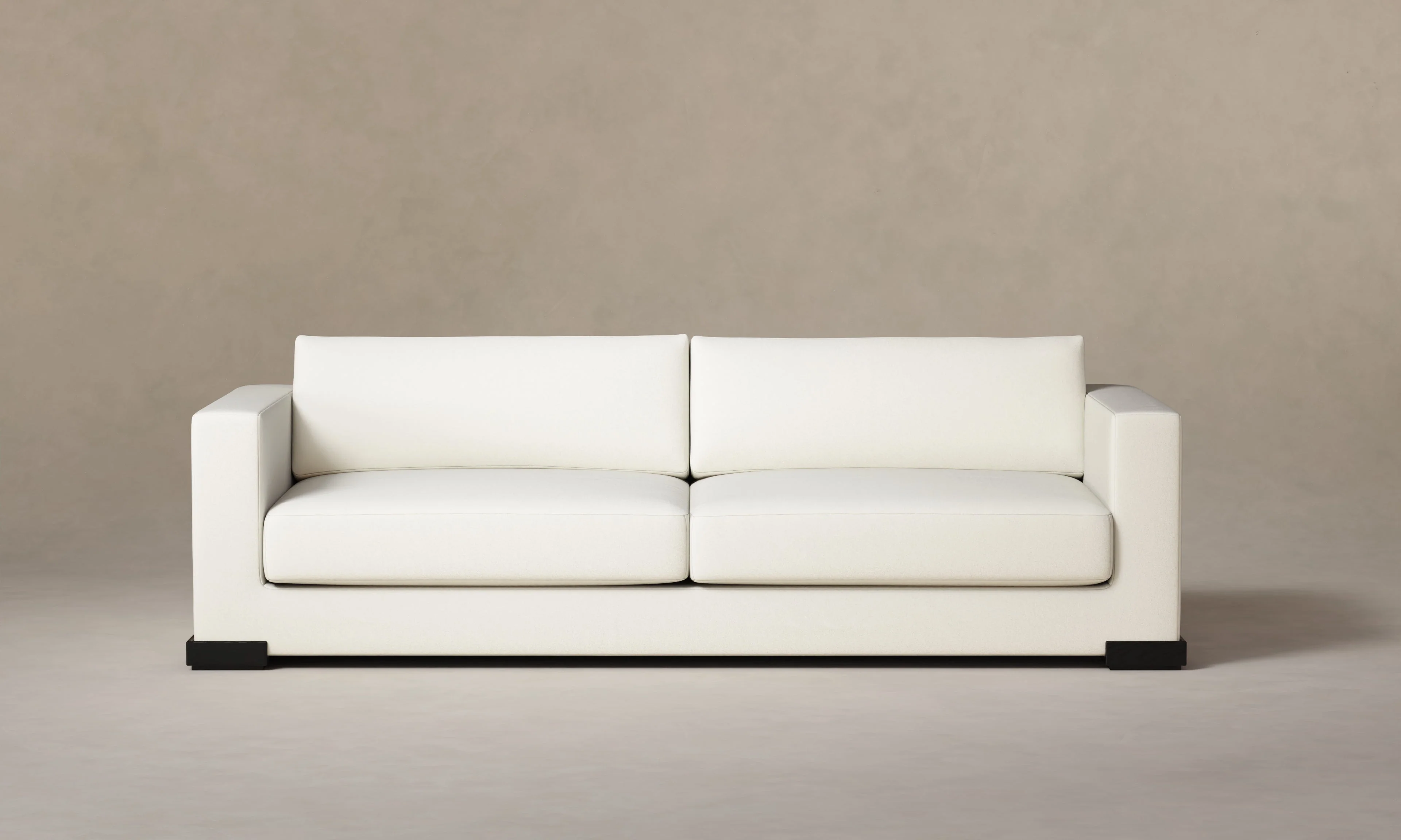 The Blair Sofa - Italian Brushed Wool Vanilla - Image 3