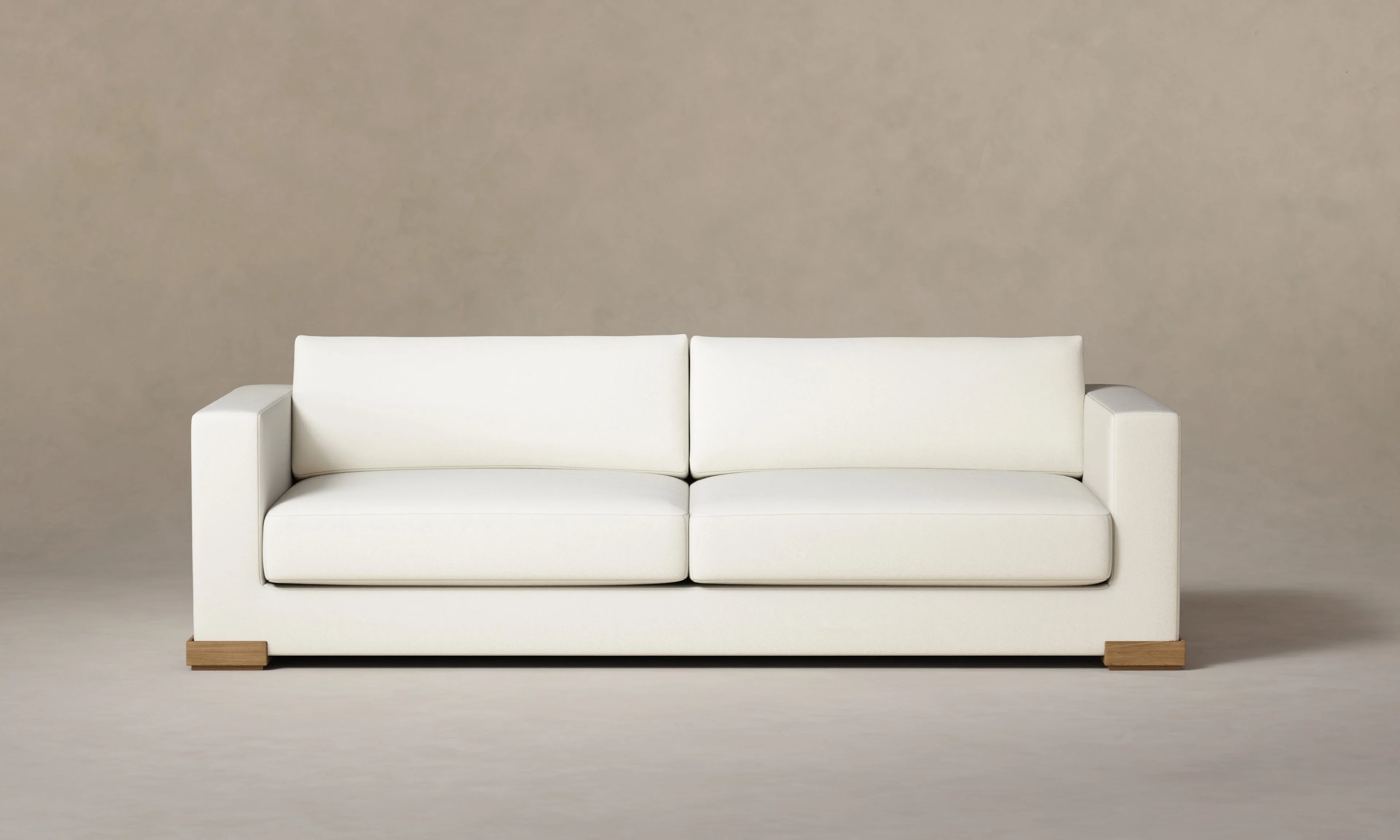 The Blair Sofa - Italian Brushed Wool Vanilla - Image 5