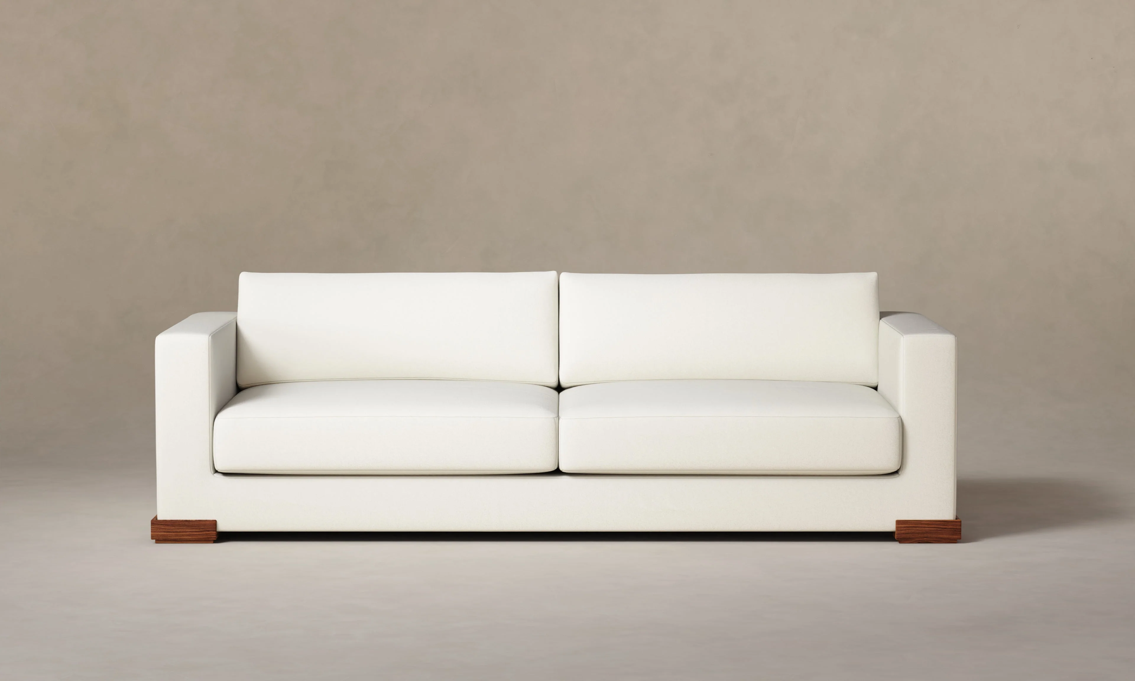 The Blair Sofa - Italian Brushed Wool Vanilla - Image 6