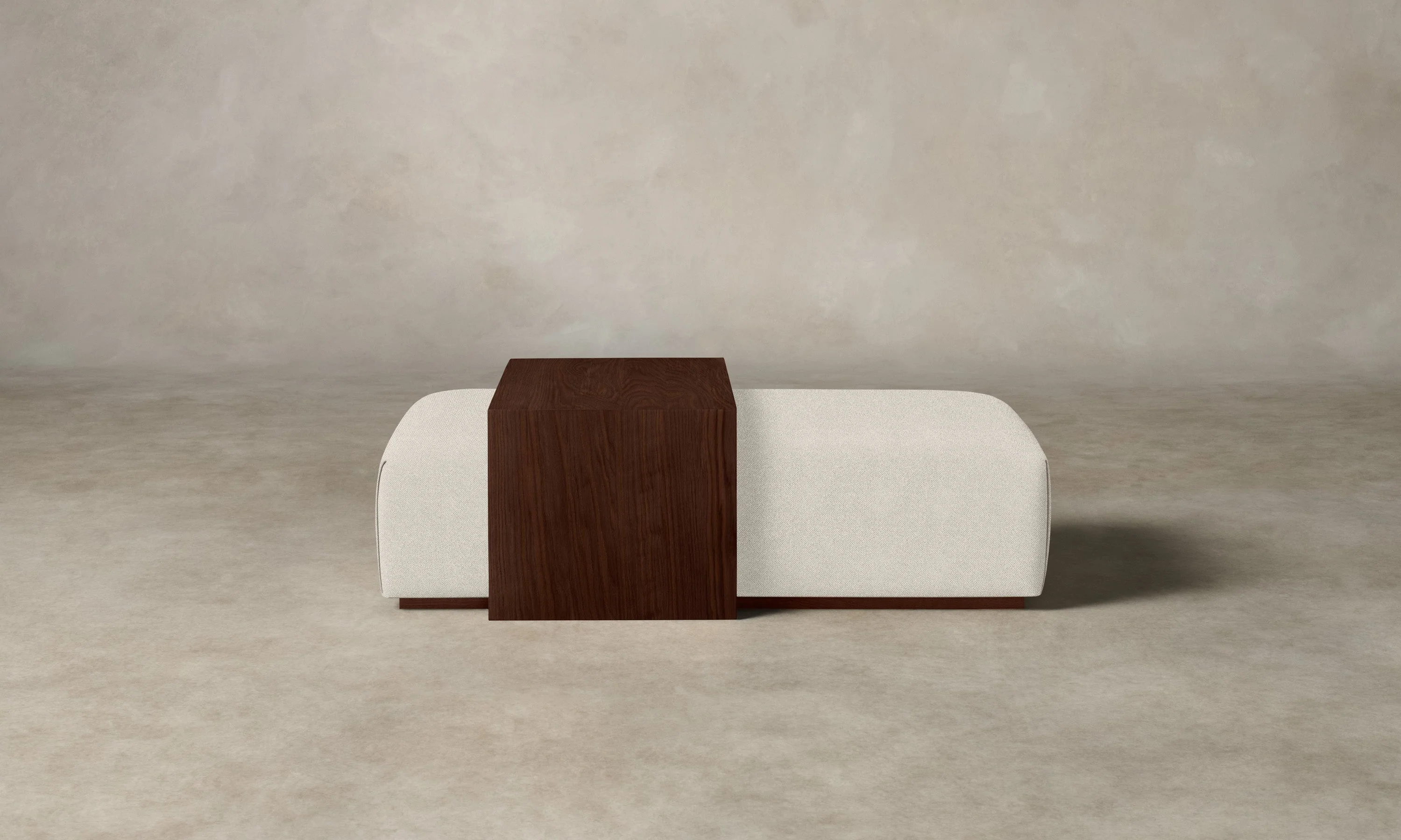 The Bowery Ottoman - Performance Textural Weave Wisp - Image 2