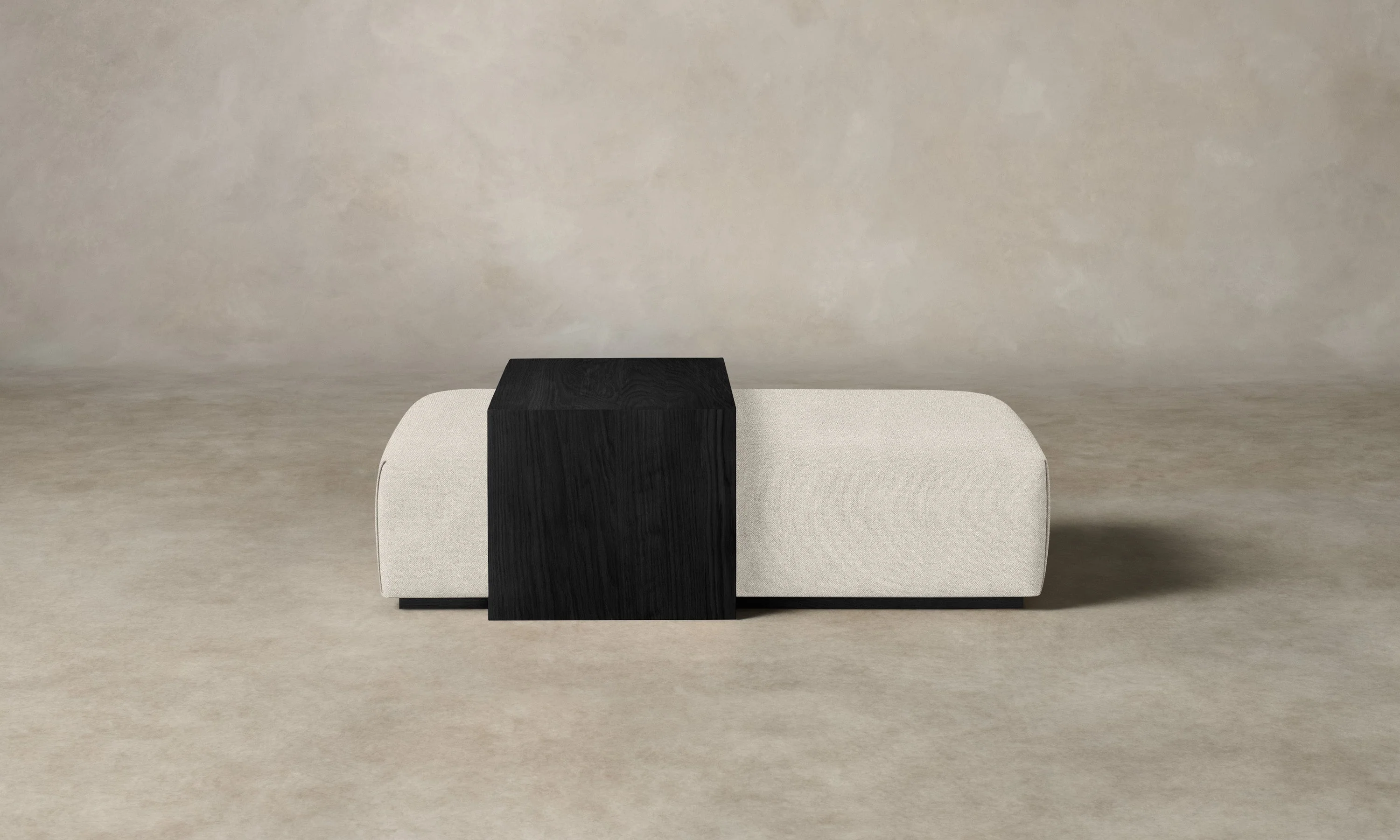 The Bowery Ottoman - Performance Textural Weave Wisp - Image 3