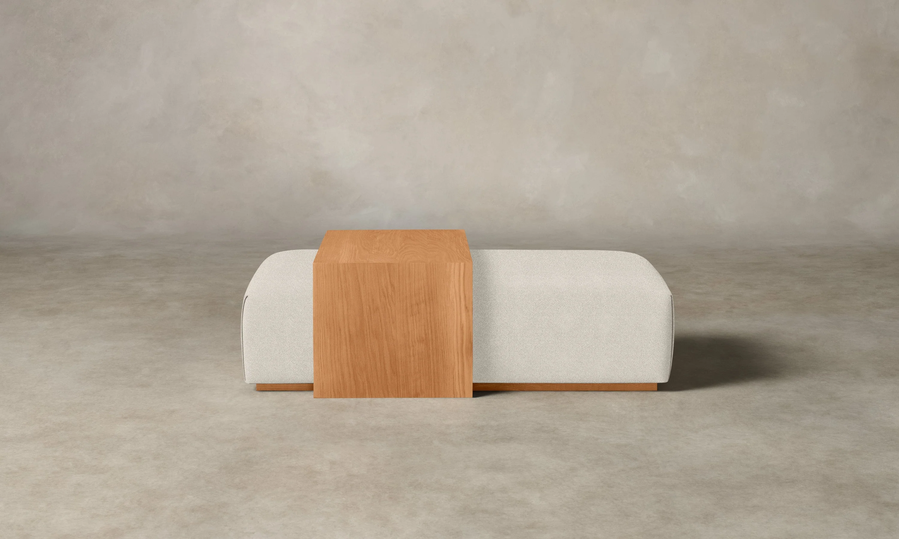 The Bowery Ottoman - Performance Textural Weave Wisp - Image 5