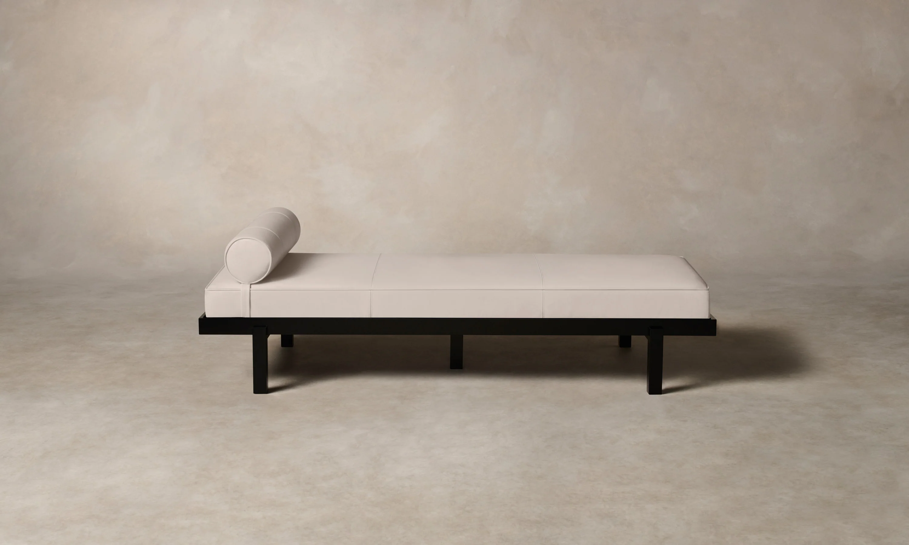 The Bruna Daybed - Nubuck Leather Sail