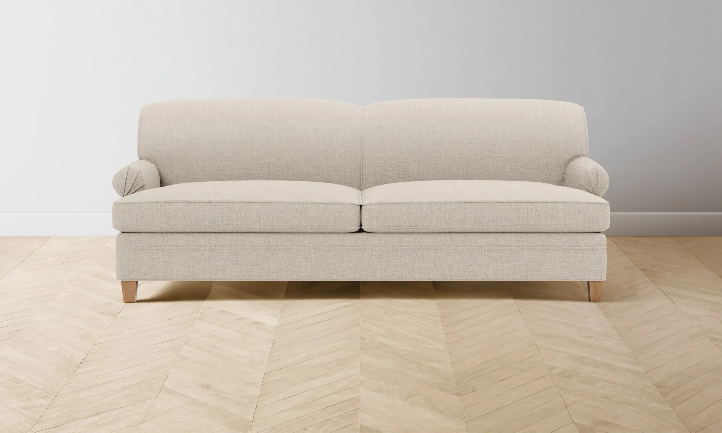 The Carmine Sofa - Heritage Belgian Linen Summit - Image 2