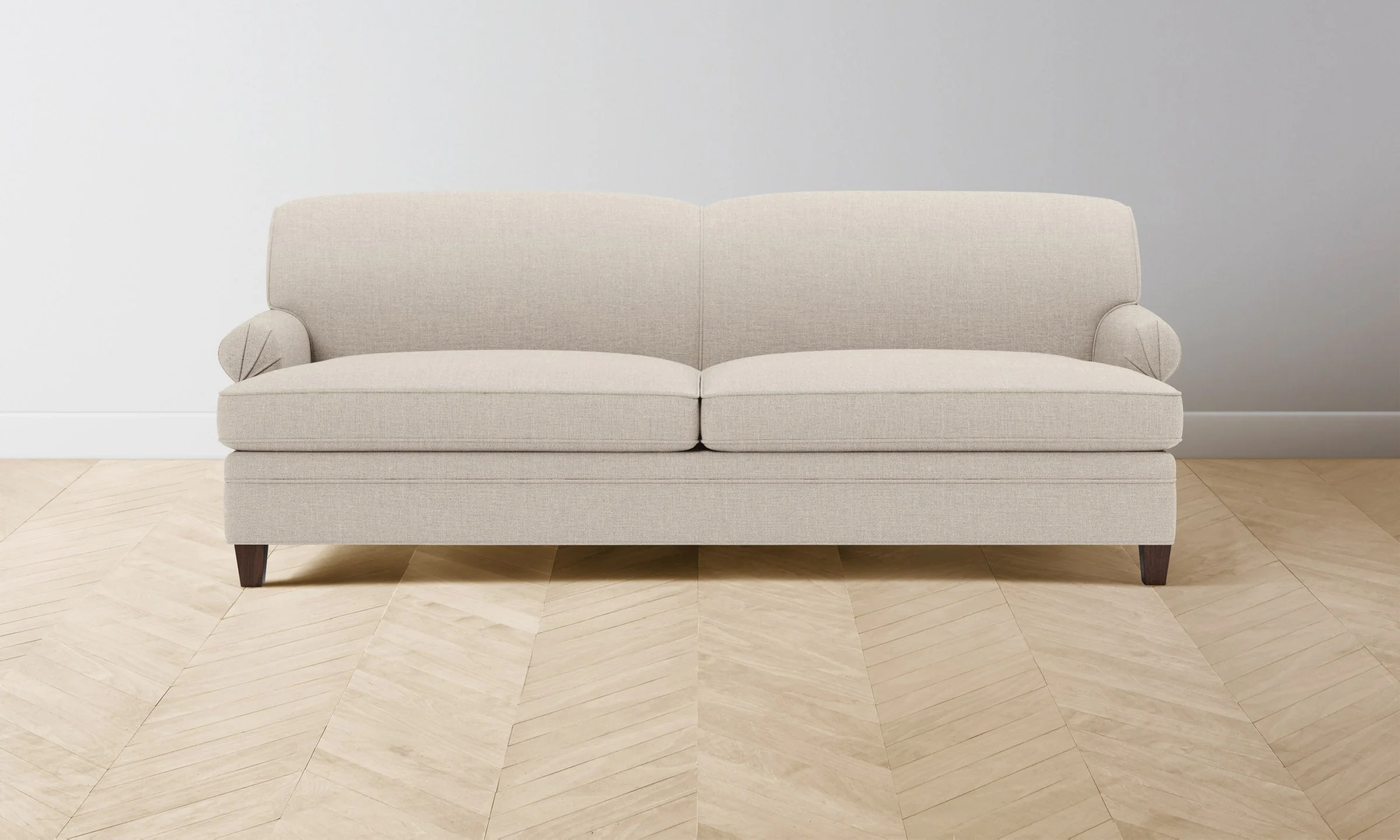 The Carmine Sofa - Heritage Belgian Linen Summit - Image 3