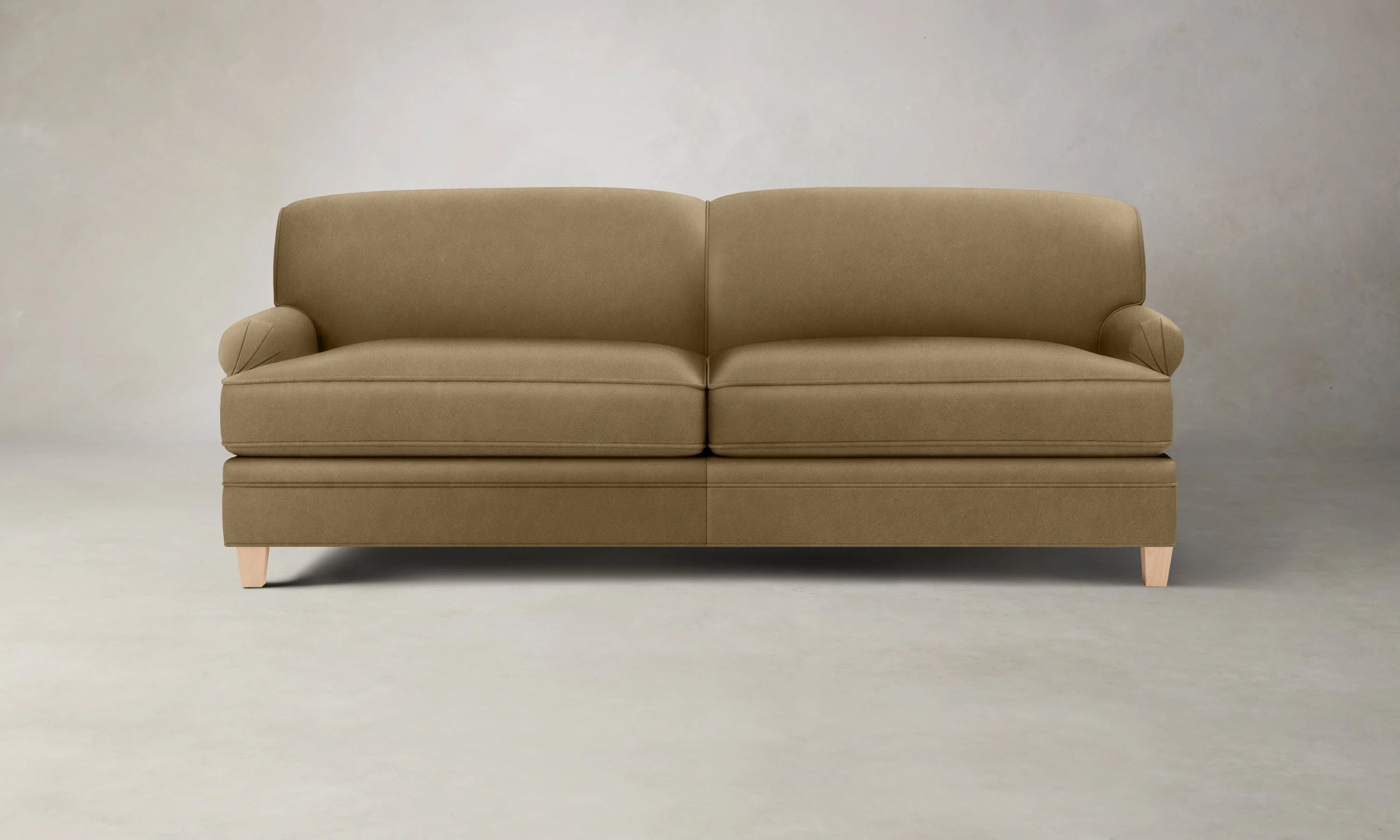 The Carmine Sofa - Costa Leather Portobello