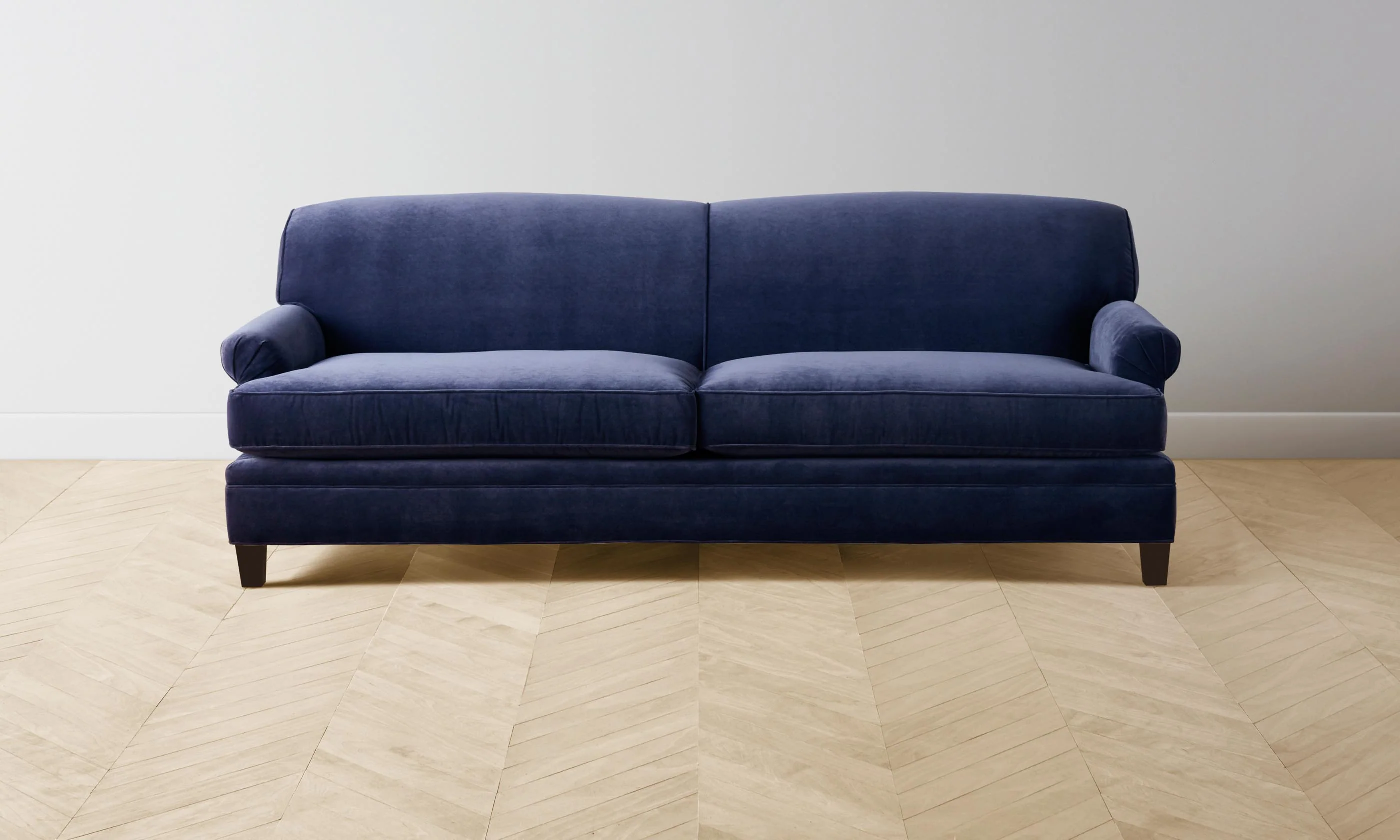 The Carmine Sofa - Performance Velvet Midnight - Image 3