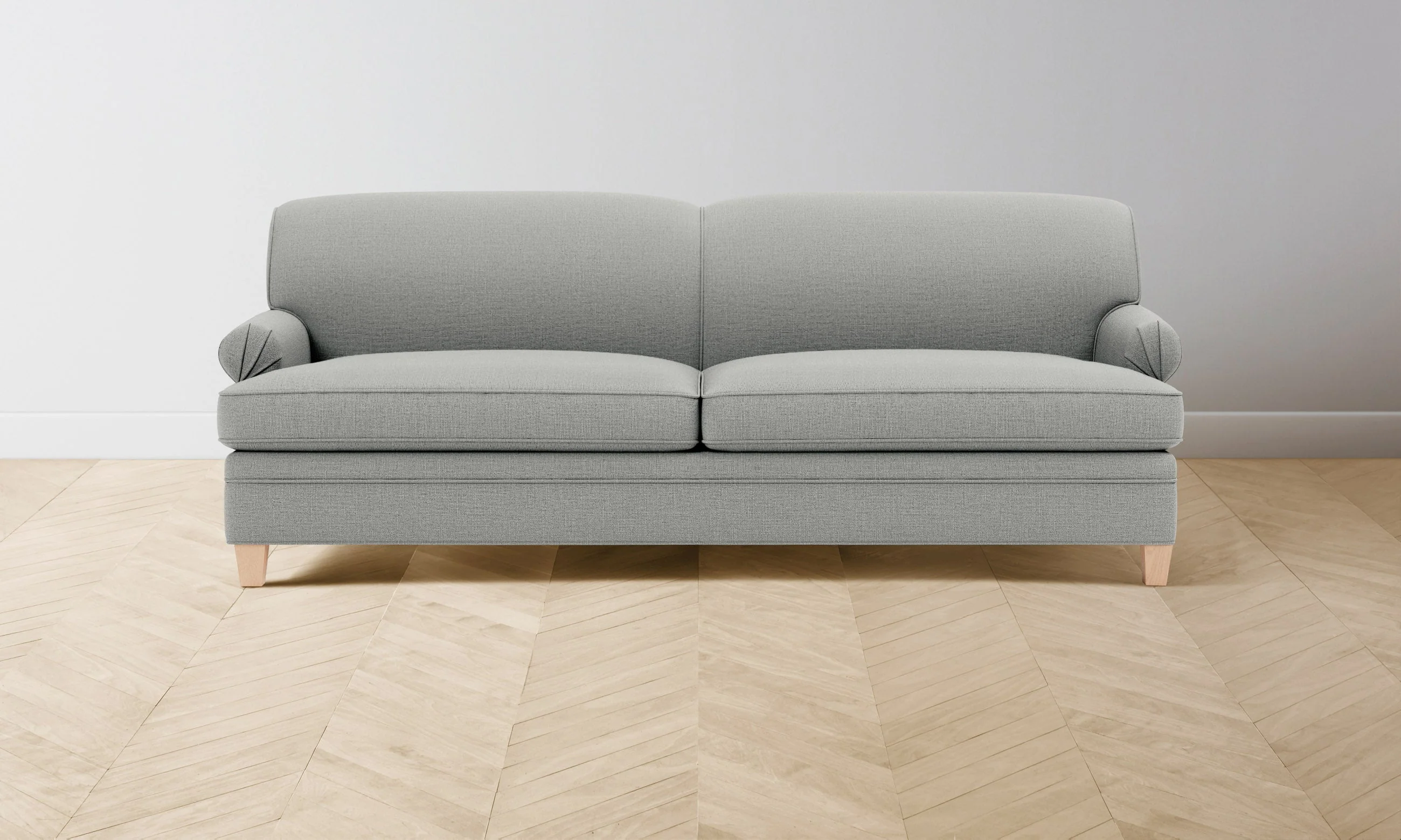The Carmine Sofa - Performance Woven Chenille Rain
